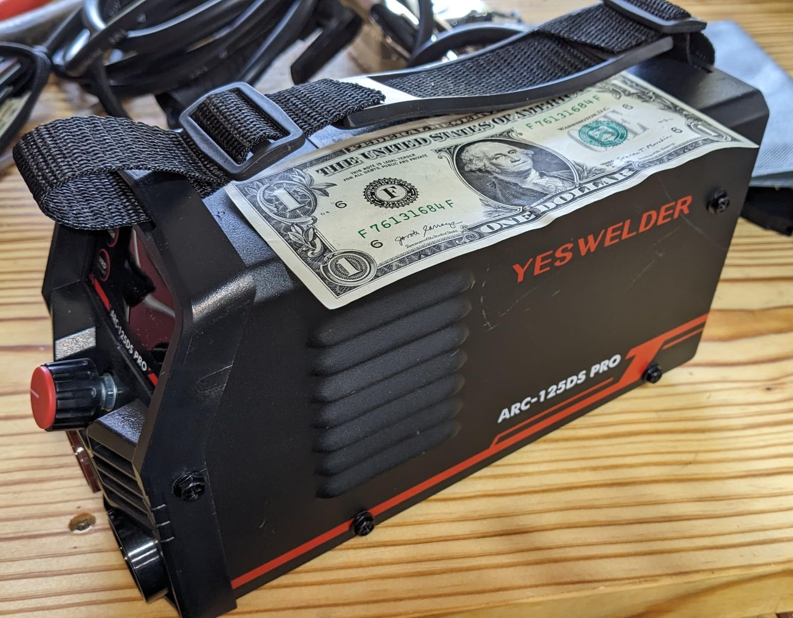 YESWELDER 125Amp Mini Stick Welder IGBT ARC Welding Machine | 110V MMA Welder Portable Large LED Display Hot Start Arc Force Machine customer photo 1