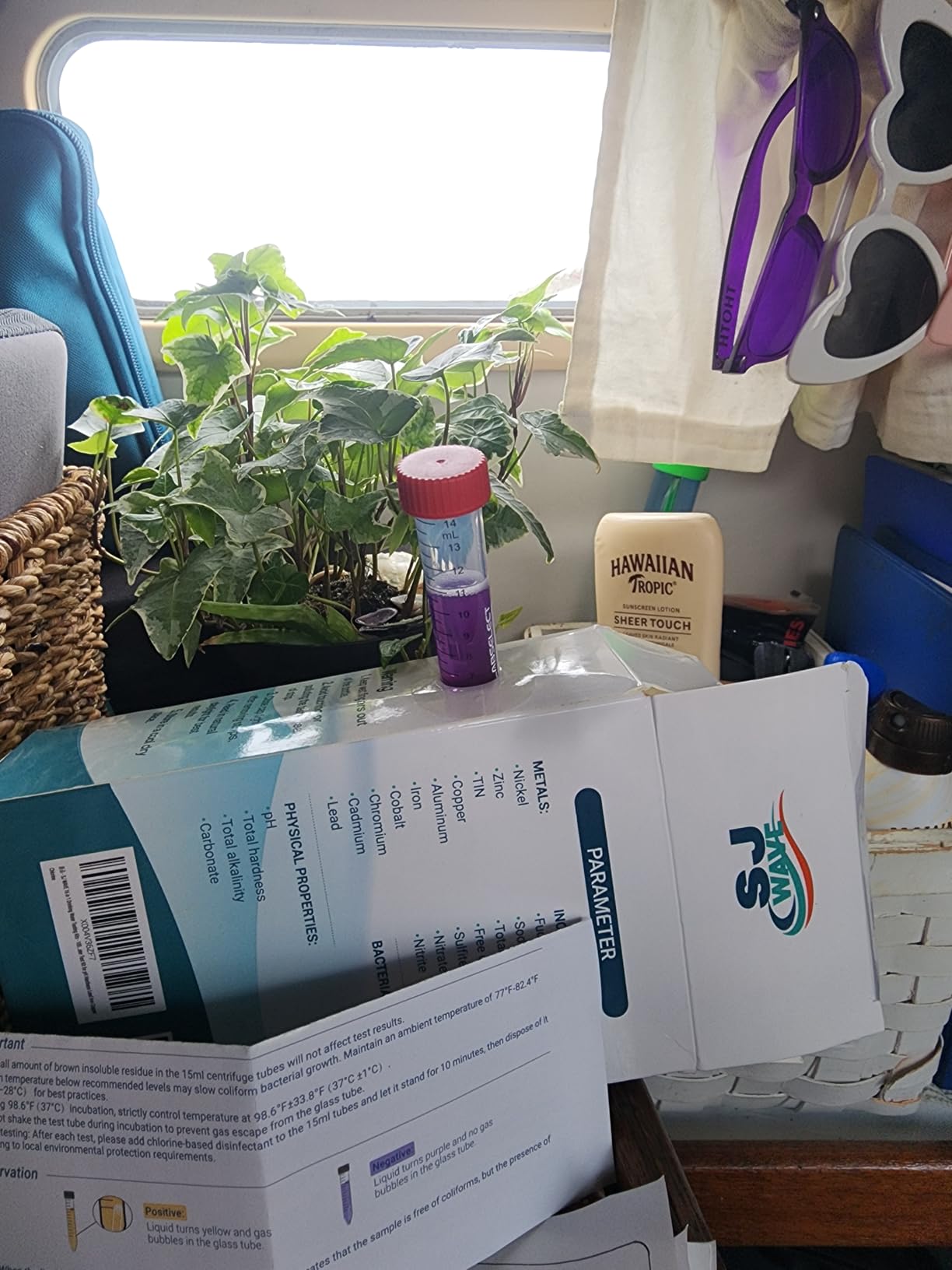 SJ WAVE 22 in 1 Water Test Kits - 125 Strips Drinking Water Test Kit, Home Tap and Well Water Tester for Bacteria pH Hardness Lead Iron Copper Chlorine Cyanuric Acid customer photo 2