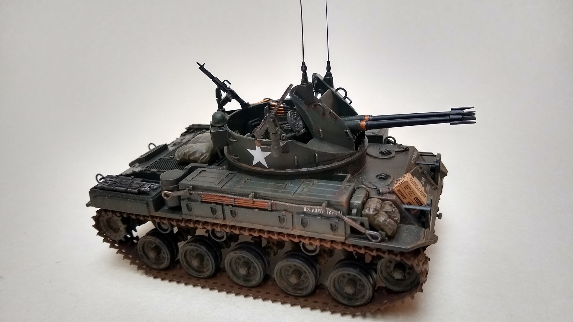 Tamiya 300035161 1/35 US Flak Tank M42 Duster Plastic Model Kit customer photo 1