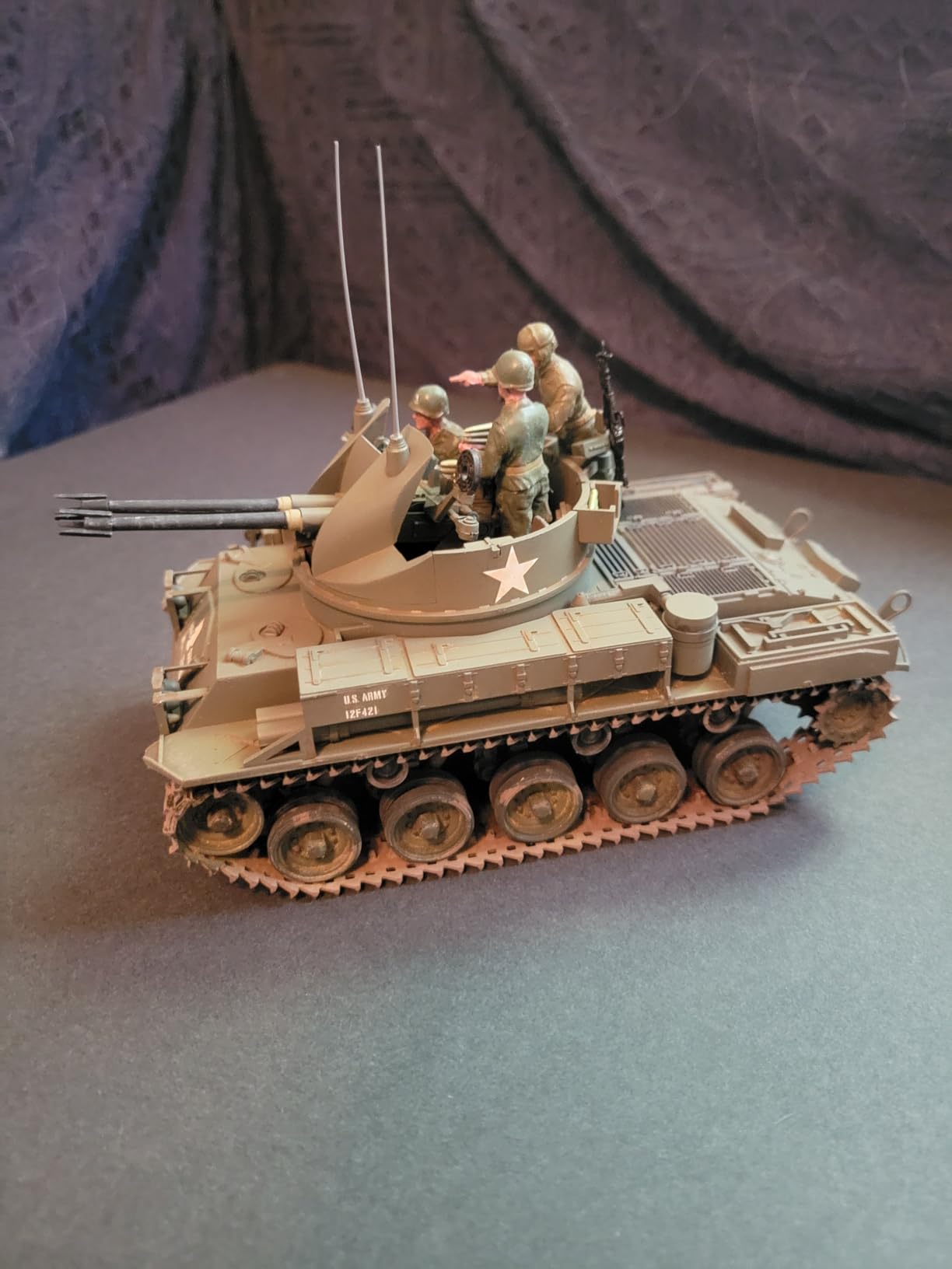 Tamiya 300035161 1/35 US Flak Tank M42 Duster Plastic Model Kit customer photo 2