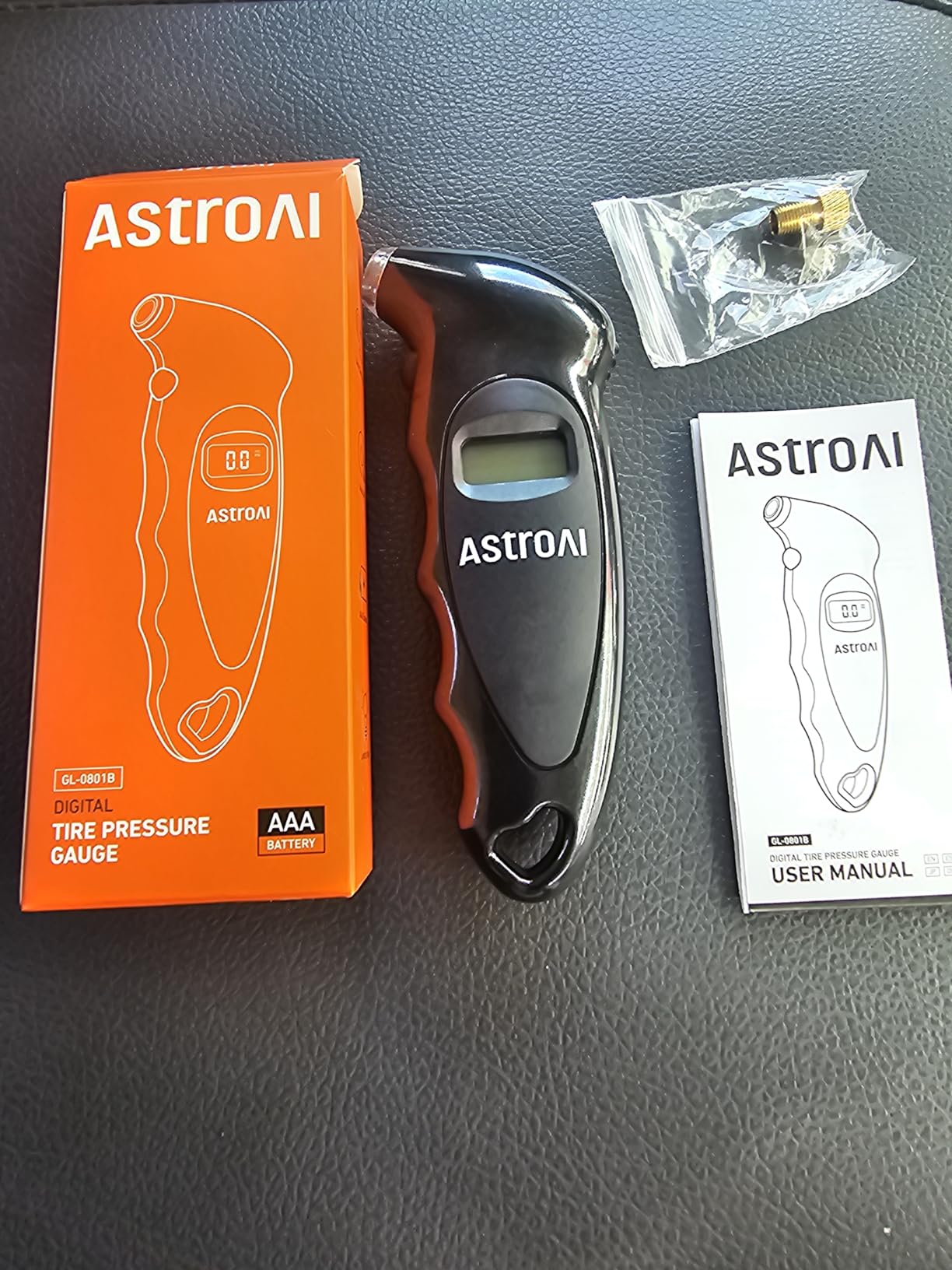 AstroAI Digital Tire Pressure Gauge 200PSI for Car, Truck, SUV, Motorcycle customer photo 2