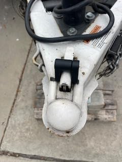 CZC AUTO Black Trailer Hitch Coupler Lock, Dia 1/4 Inch, 3/4 Inch Span customer photo 1