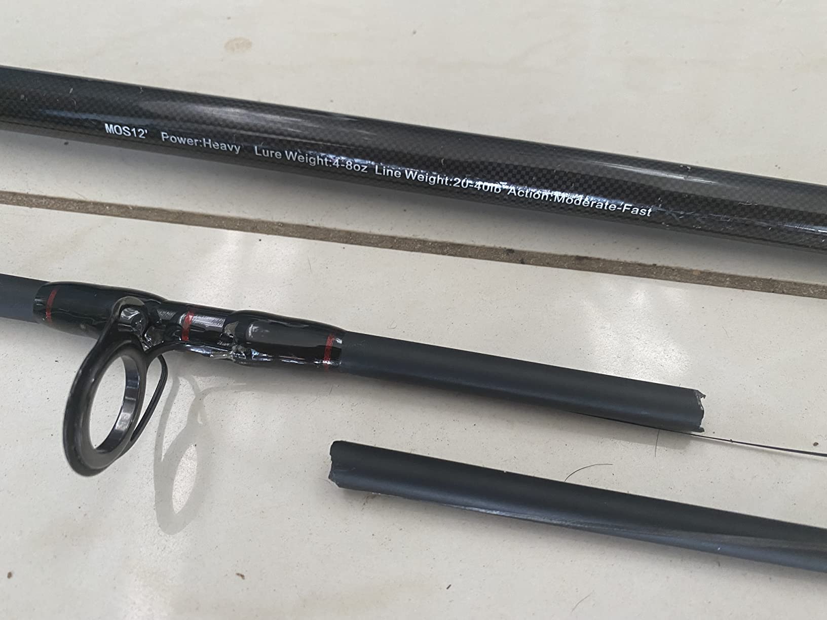 Fiblink Surf Spinning Fishing Rod 2-Piece/4-Piece Graphite Travel Fishing Rod customer photo 1