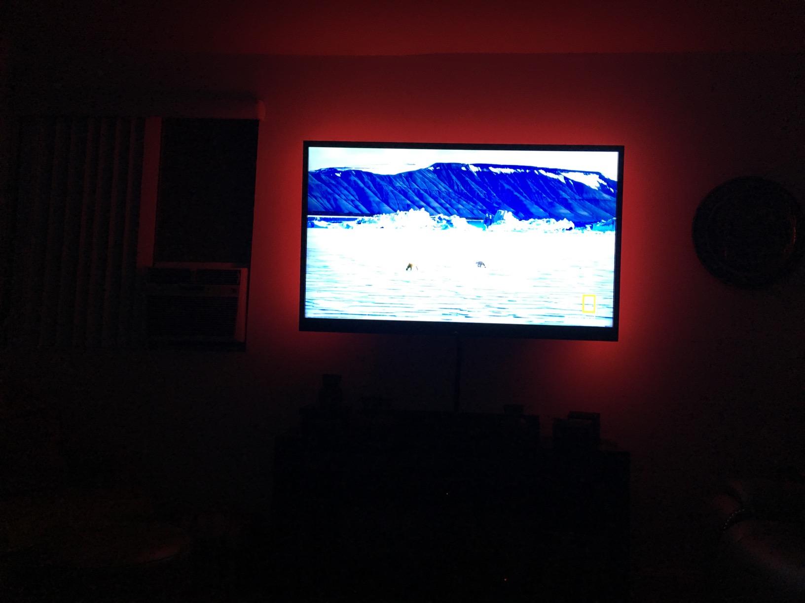 Tv Led Backlight, Maylit 14.3ft Led Strip Lights for 65-75in Tv, USB Powered Tv Lights kit with Remote, RGB Bias Lighting for Room Decor customer photo 2