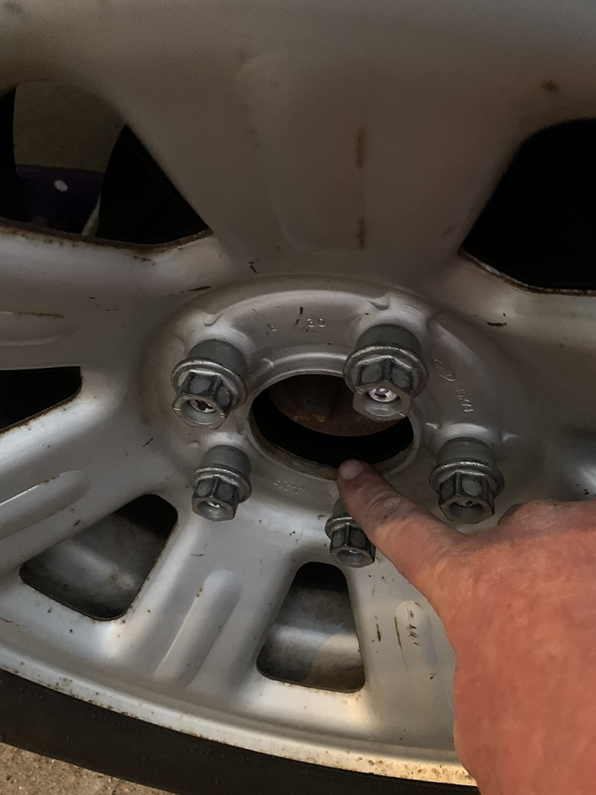 FLYCLE 1.5 inch 5x4.5 Wheel Spacers for TJ YJ XJ MJ KJ KK ZJ, 1.5'' 5x114.3mm Wheel Spacer for Wrangler Ranger Explorer Mustang Edge with 1/2-20 Studs 82.5mm Center Bore customer photo 2