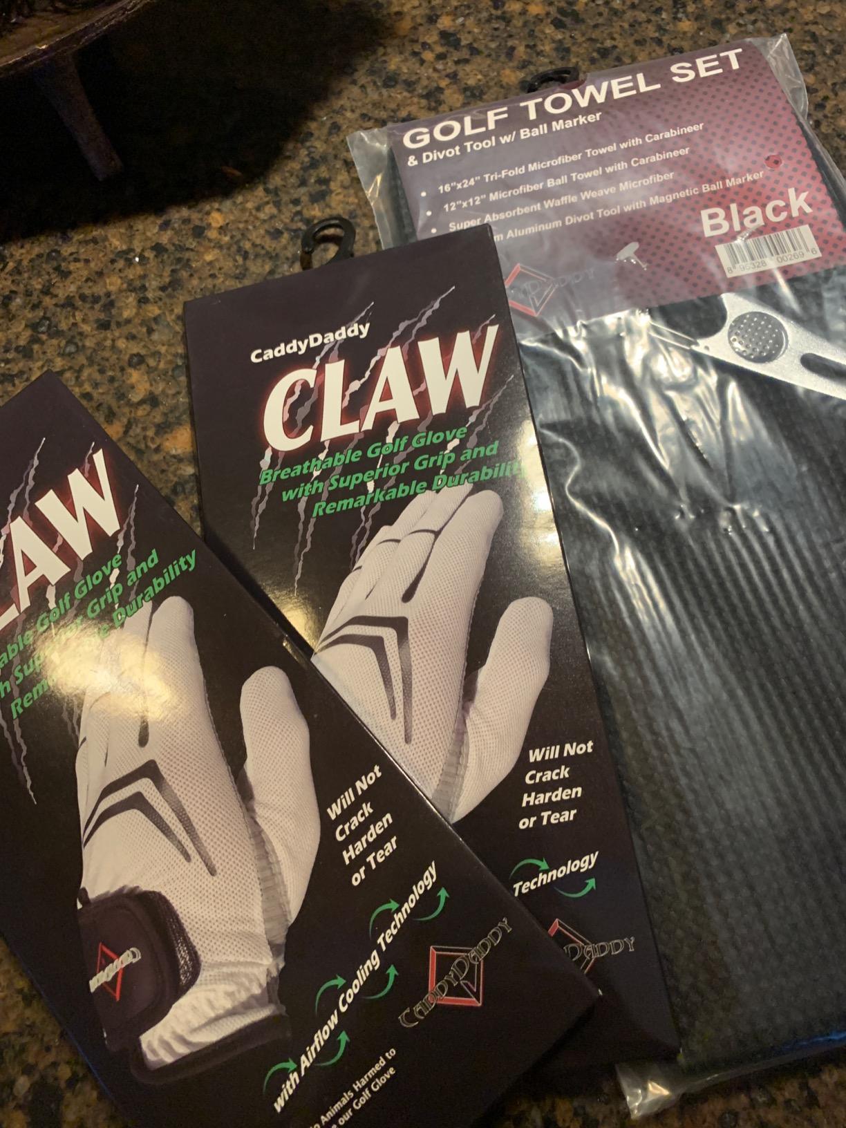 CaddyDaddy Claw Golf Gloves for Men Lasts 3-5 Times Longer Than Leather customer photo 1