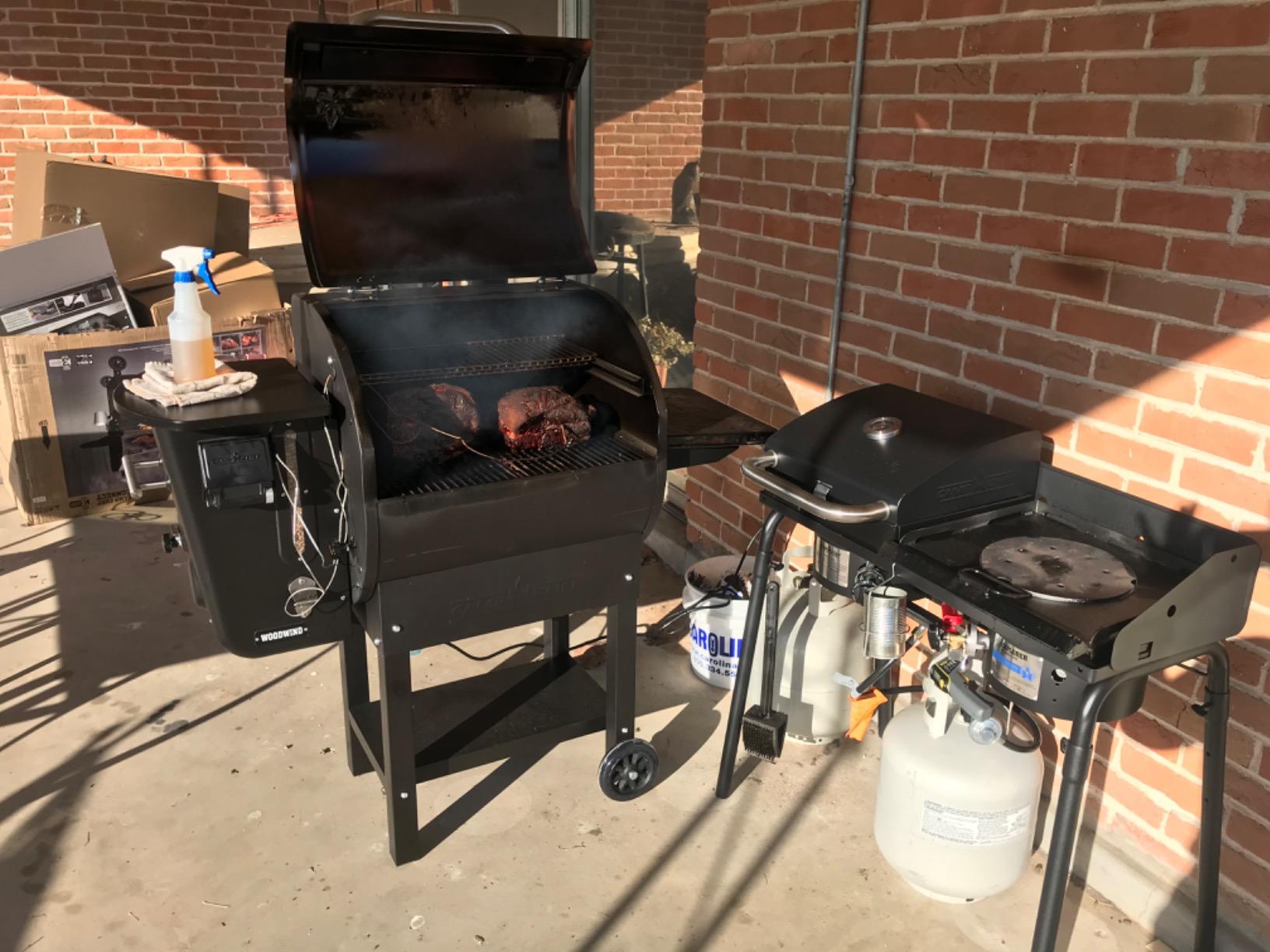 24 in. WIFI Woodwind Pellet Grill & Smoker - WIFI & Bluetooth Connectivity customer photo 1