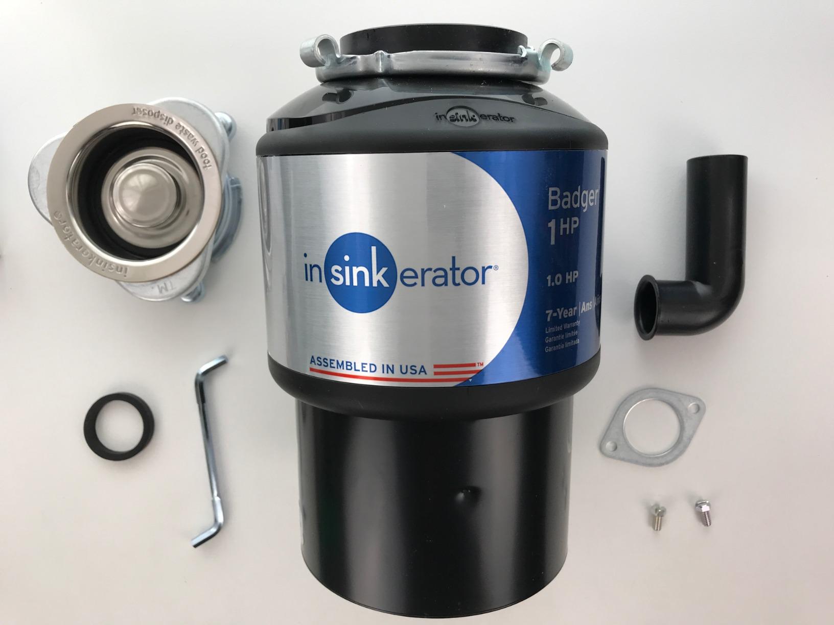 InSinkErator Garbage Disposal, Badger 1 HP, Power Series, 1 HP Continuous Feed,Black customer photo 2