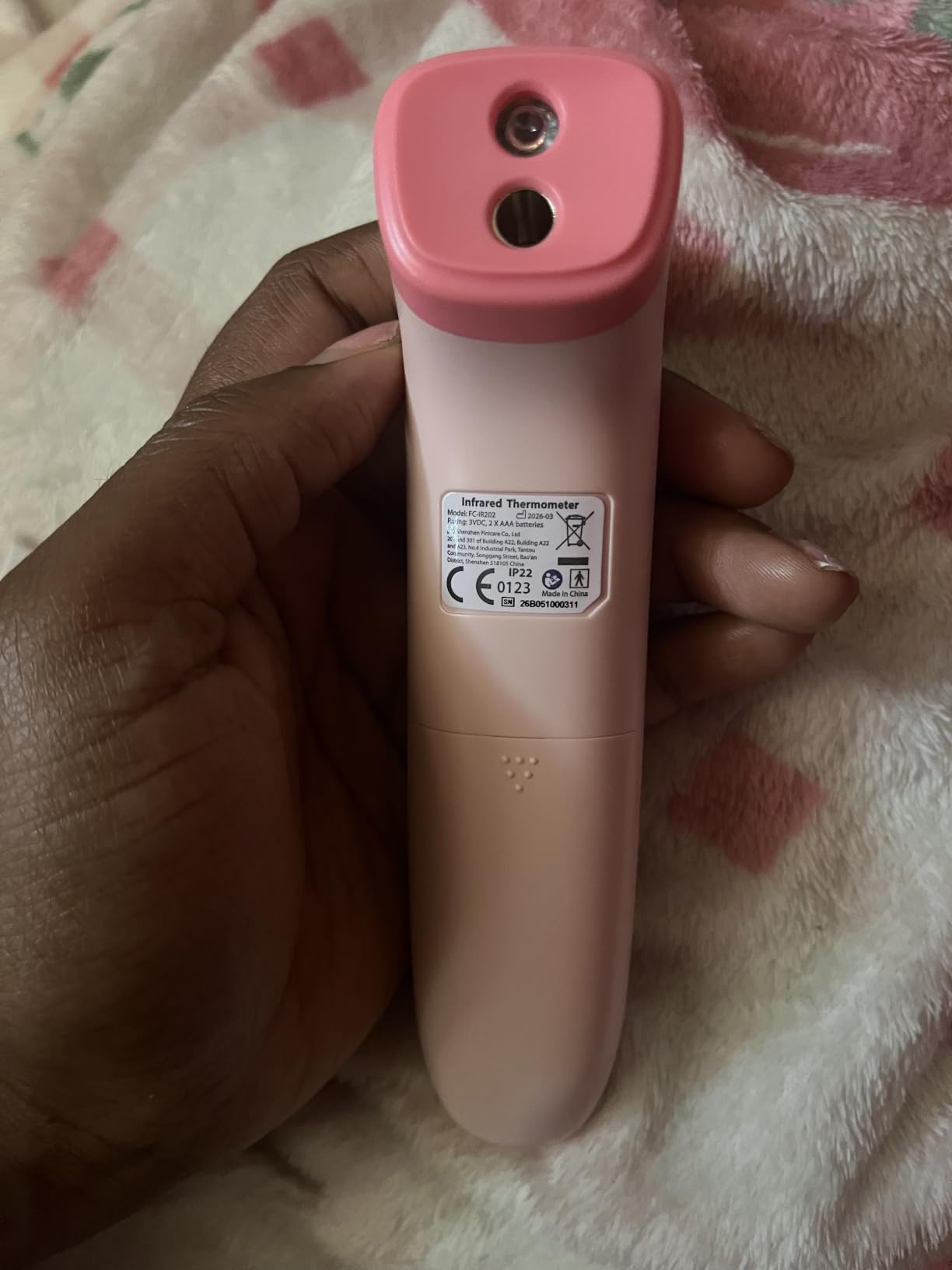 No-Touch Thermometer for Adults and Kids, Accurate Digital Baby Thermometer | 1s Fast Reading, Fever Alarm, Silent Mode, 35-Reading Memory, Forehead & Object Mode, AAA Battery Included customer photo 2