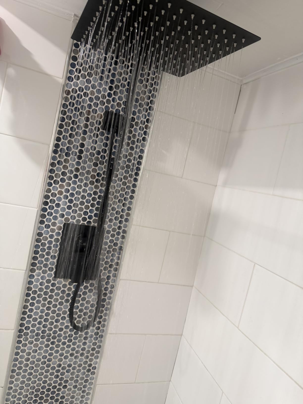 Aolemi Shower Faucet Set with Handheld Polish Chrome 12 Inch Head customer photo 1
