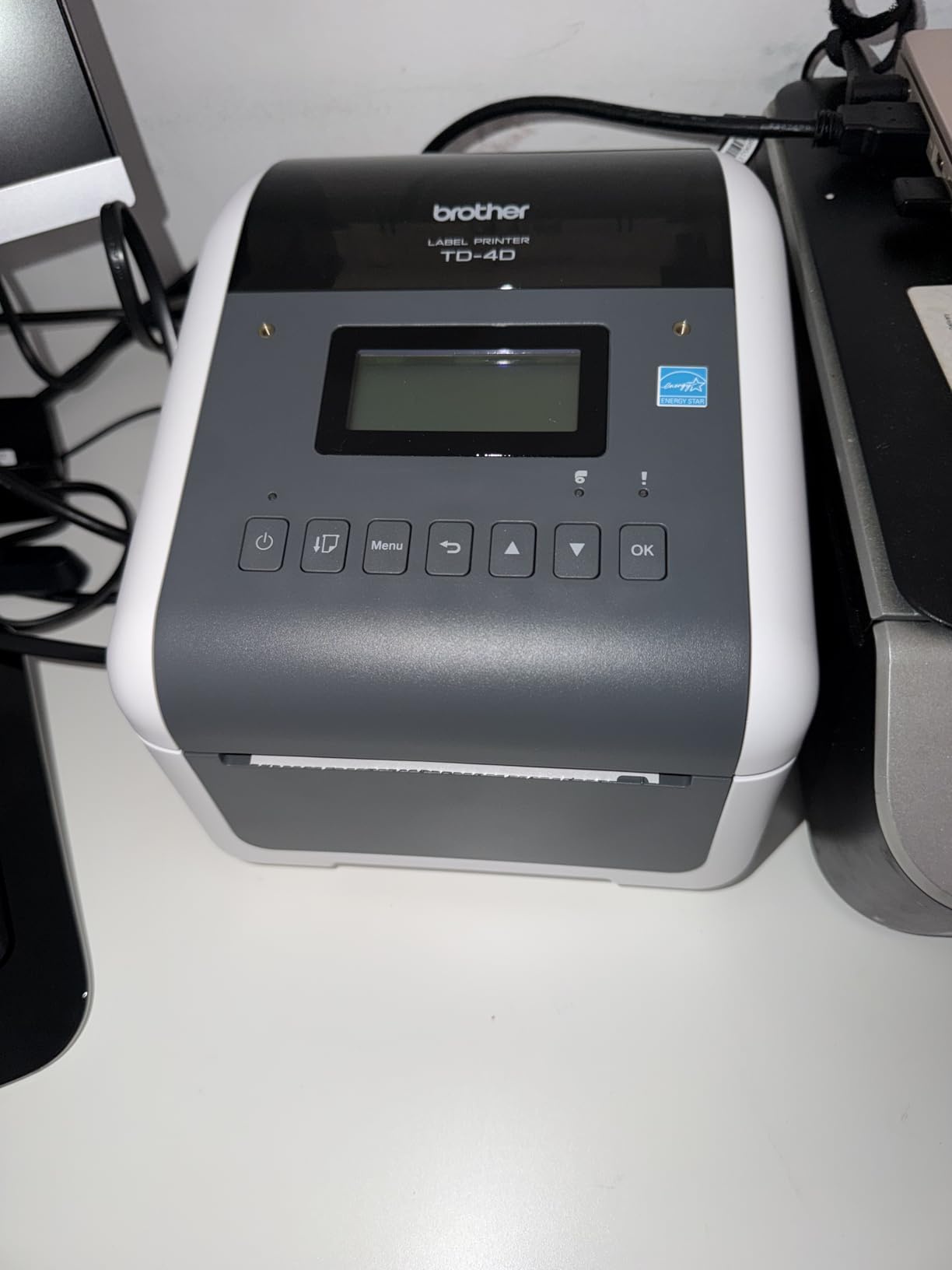 Brother TD-4550DNWB Thermal Desktop Label Printer customer photo 2