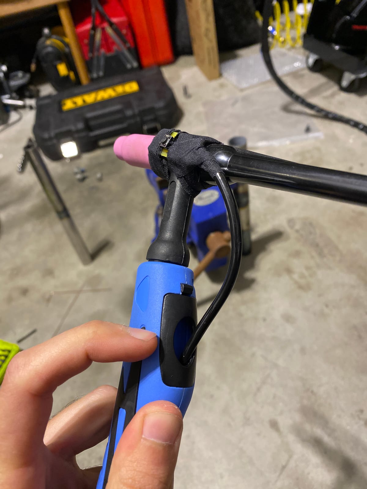 S7 200A TIG Welder with DC TIG and Stick Welding customer photo 2