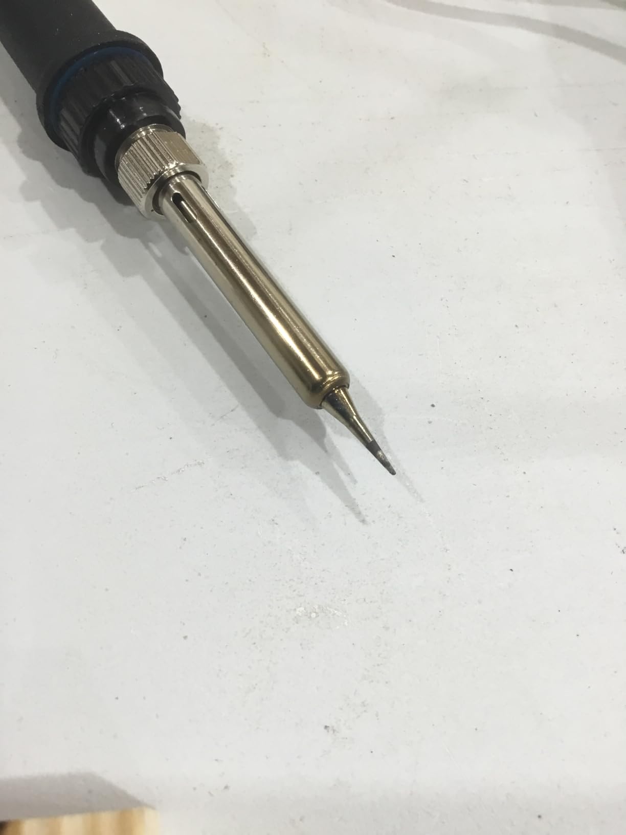 LDK Soldering Iron Kit Electric 60W 110V Adjustable Temperature Soldering Gun Welding Tools, 5pcs Replacement Tips and Solder Wire (Basic) customer photo 2