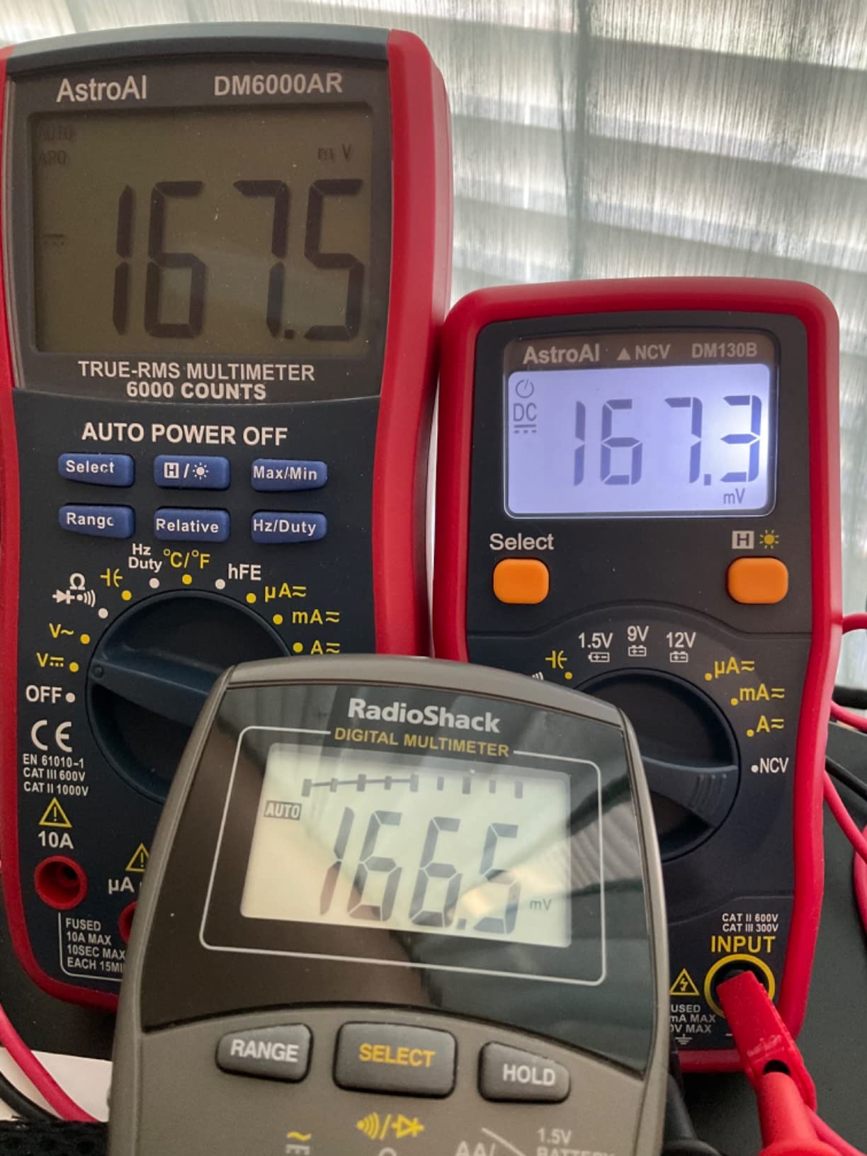 AstroAI DM130B Multimeter, 4000 Counts, Auto-Ranging, Capacitance Testing | Measures AC/DC Voltage, Current, Resistance, Capacitance, NCV, 1.5V/9V/12V Battery Modes, CAT III 600V customer photo 2