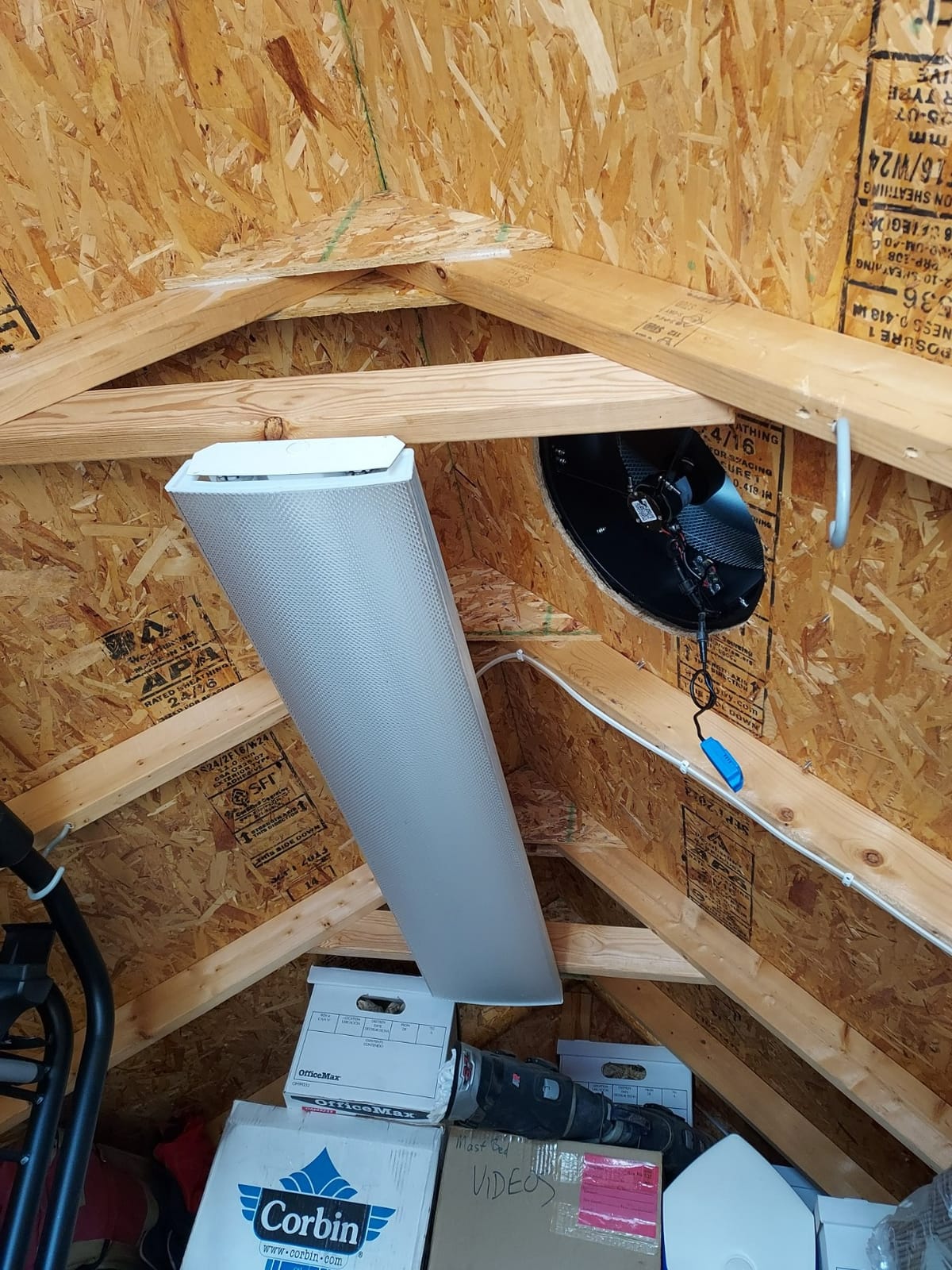 Remington Solar 20 Watt Roof Mount Solar Attic Fan - Round Series customer photo 1