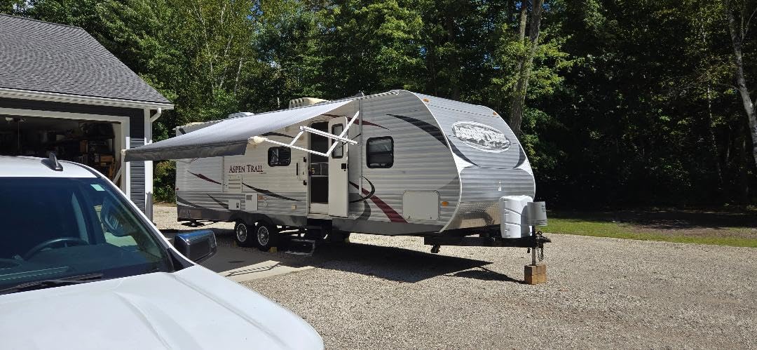 RecPro 16' RV Awning Fabric Replacement | Tan/Camel Fade Vinyl customer photo 1