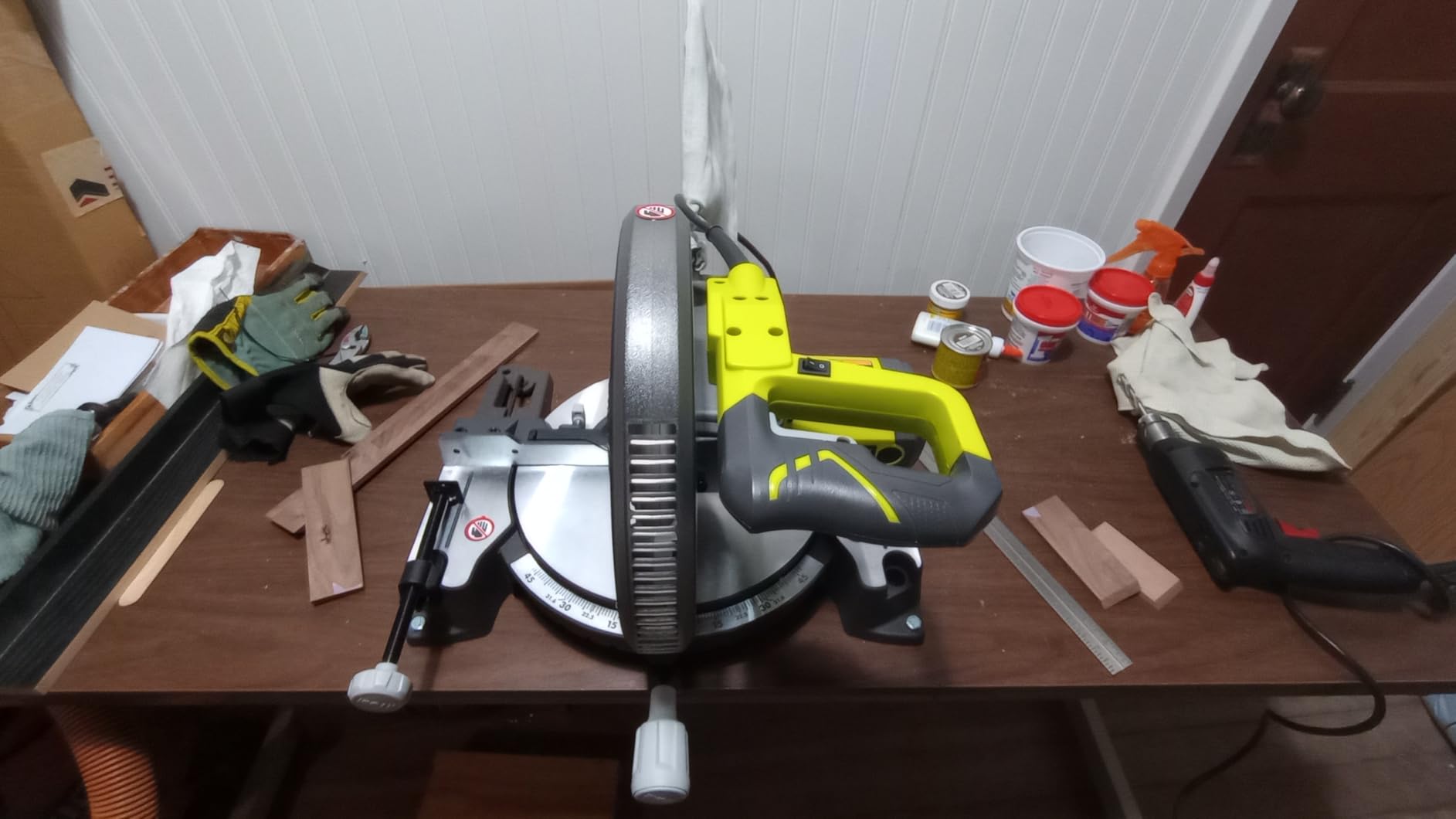 Ryobi 10 in. Compound Miter Saw with LED customer photo 1