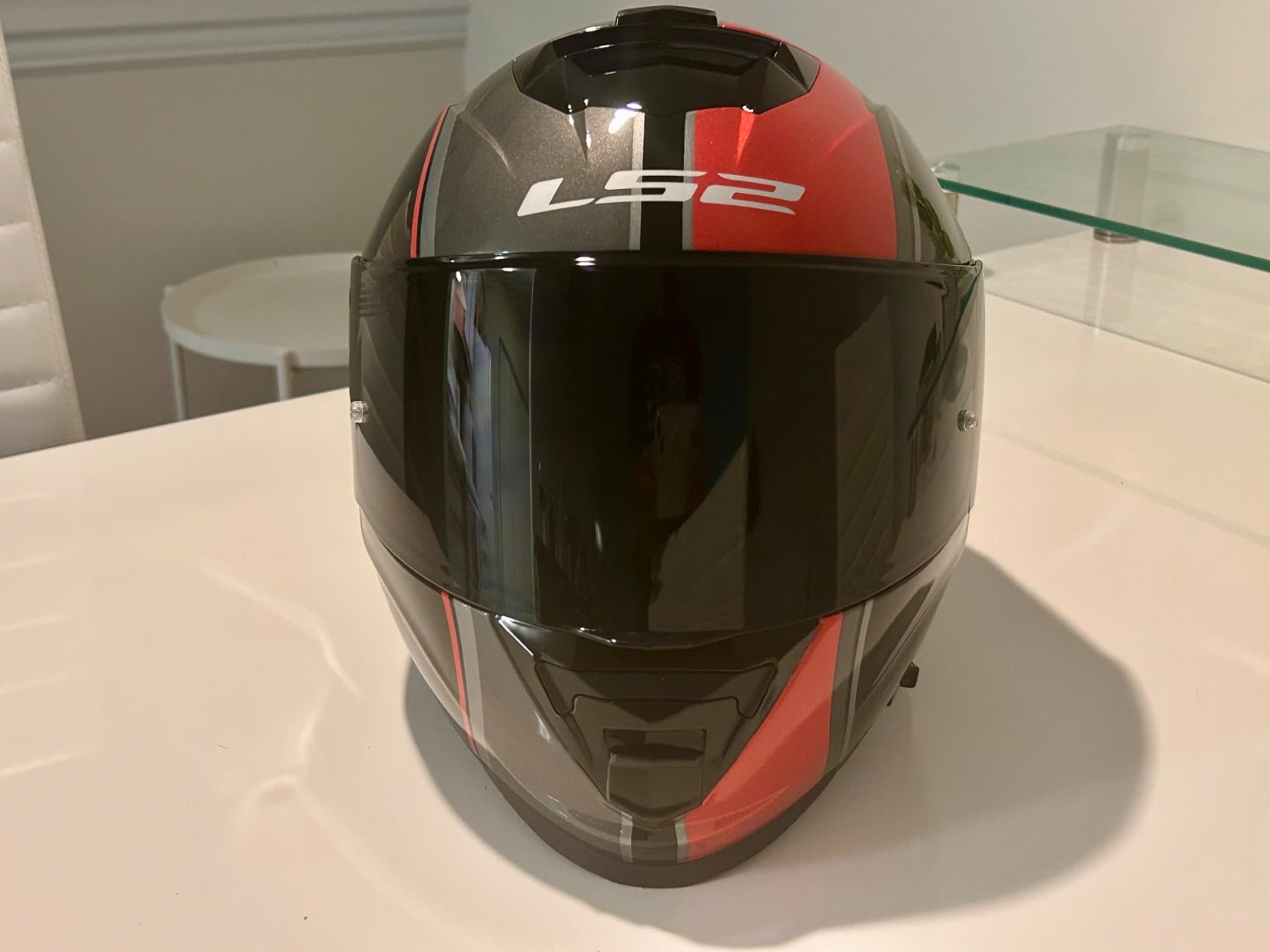LS2 Helmets Assault Full Face Motorcycle Helmet W/ SunShield customer photo 2