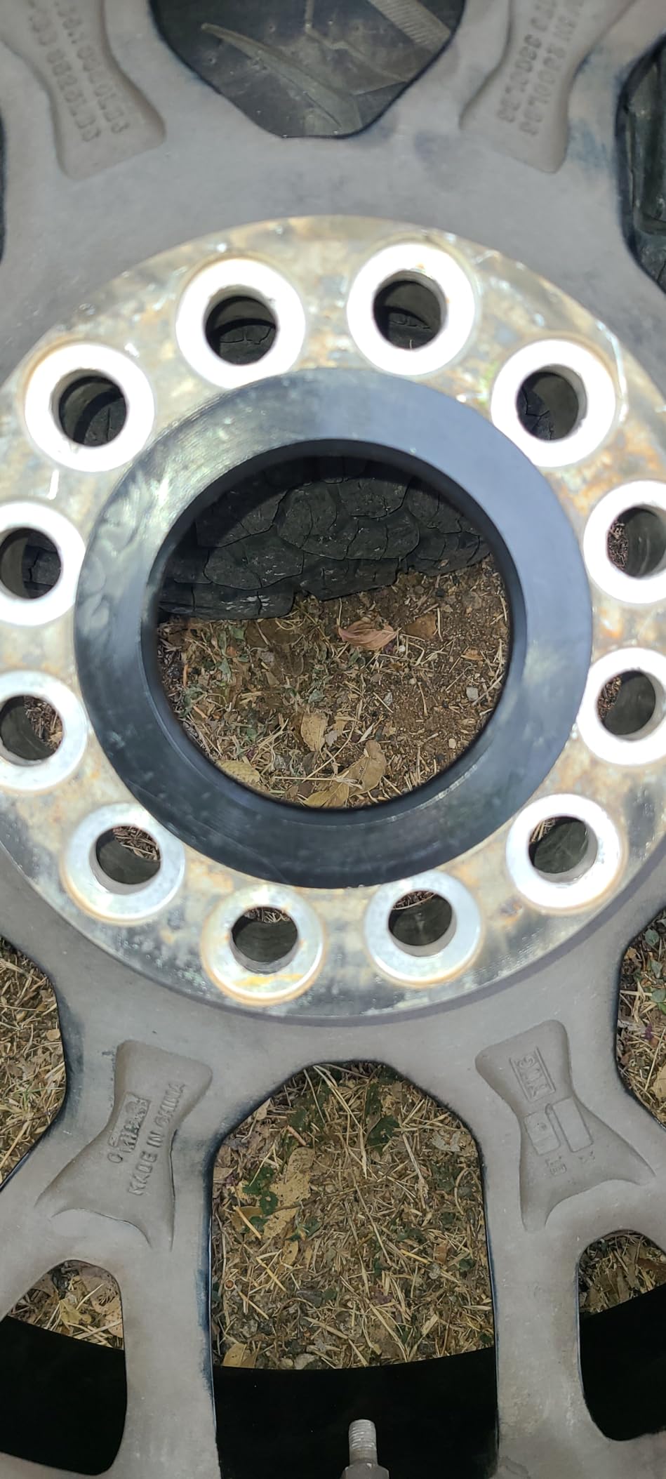 WHEEL CONNECT Hub Centric Rings, 106 to 78.1, Set of 4, ABS Plastic Hubrings, O.D:106 (106.1) - I.D:78.1mm. customer photo 1