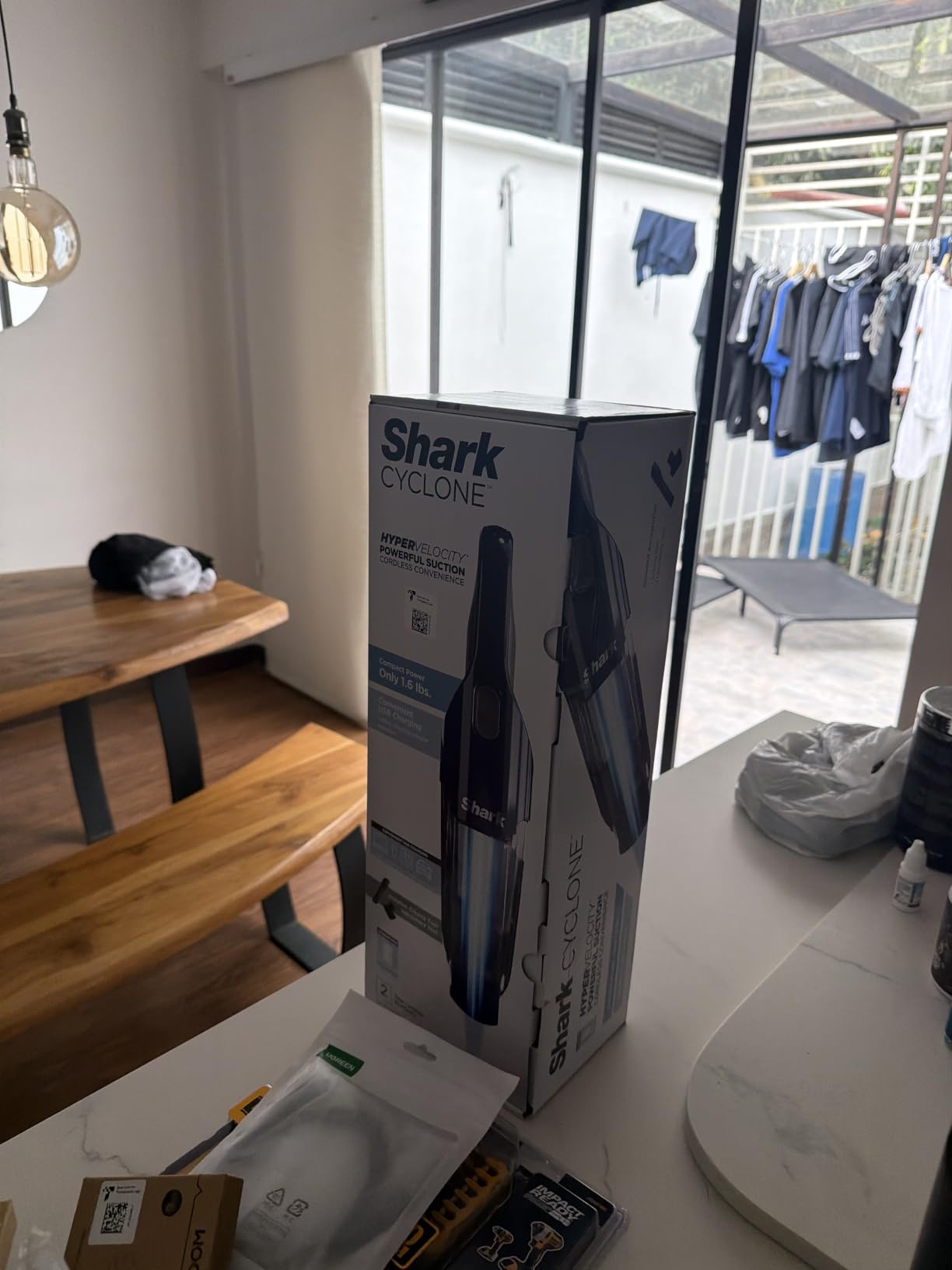 Shark UltraCyclone Pet Pro Plus Cordless Hand Vacuum, Black, CH951 | Powerful Suction, Handheld Vacuum for Car & Home, Pet Power Brush, Crevice Tool, Scrubbing Brush, XL Dust Cup customer photo 1