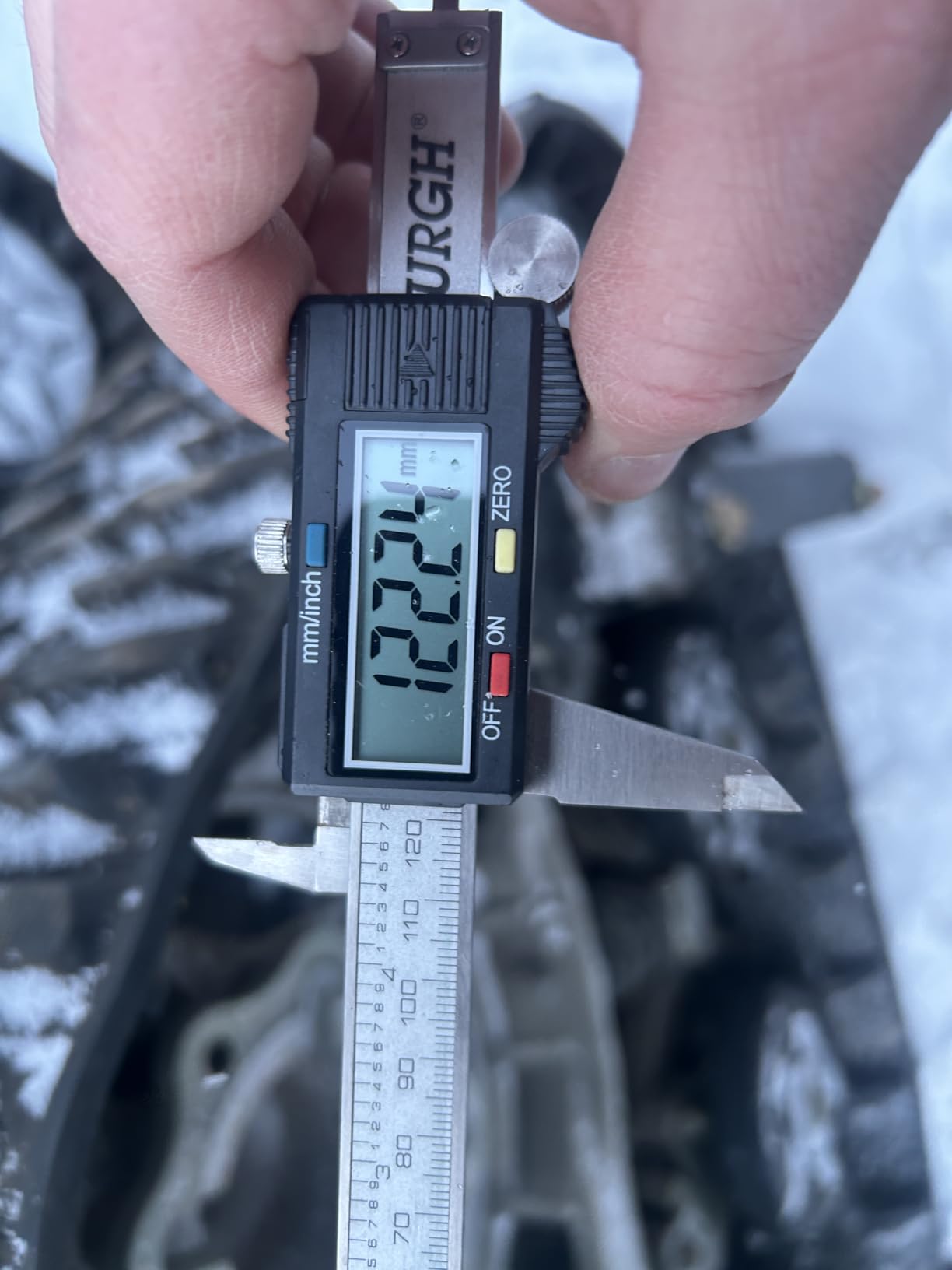 WHEEL CONNECT PCD Gauge，Wheel/Rim Bolt Pattern Measuring Tool, PCD Ruler, Sliding Caliper for 4 5 6 8 Holes customer photo 1