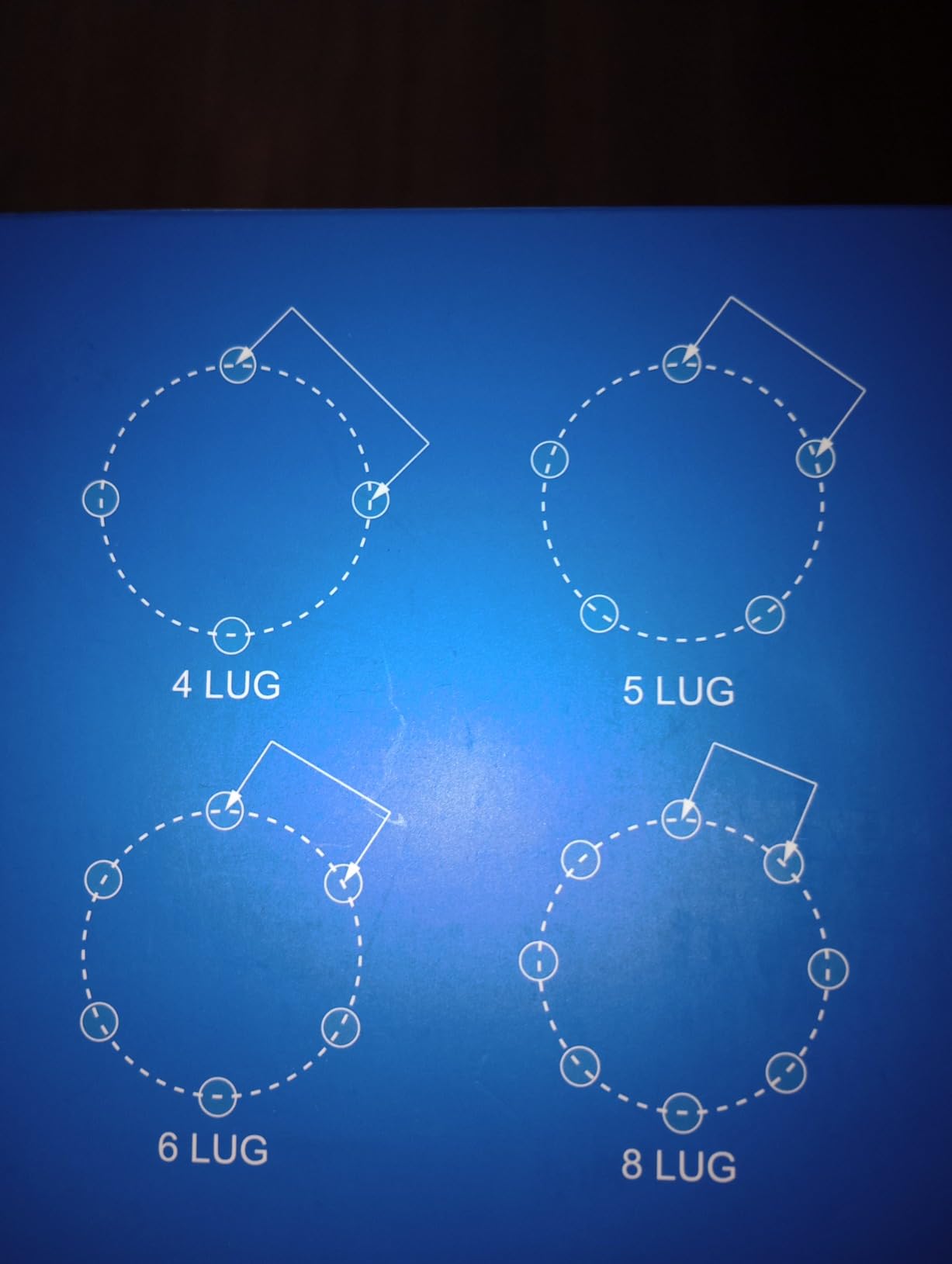 WHEEL CONNECT PCD Gauge，Wheel/Rim Bolt Pattern Measuring Tool, PCD Ruler, Sliding Caliper for 4 5 6 8 Holes customer photo 2