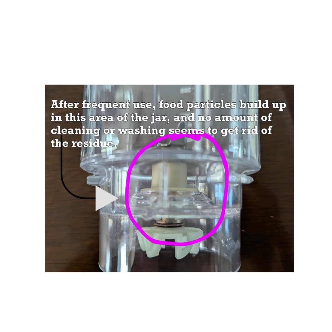 Hamilton Beach Portable Blender for Smoothies With 14 oz. Travel Jar | 2 BPA Free Jars & Lids | Durable Stainless Steel Blades | 300 Watts Peak Power | Personal Smoothie Blender | White | 51102G customer photo 1