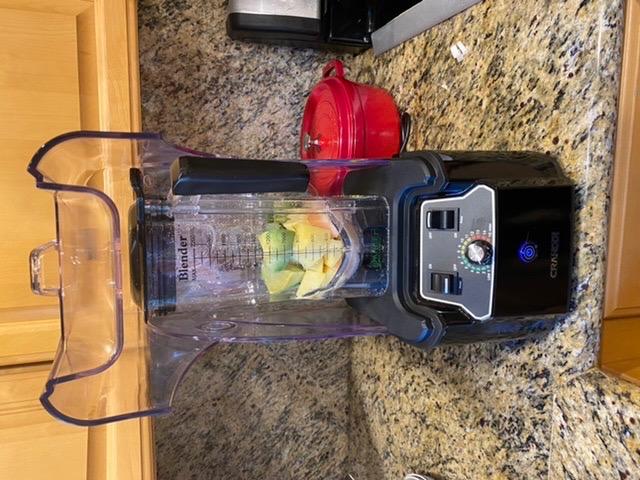 CRANDDI Quiet Commercial Blender with Soundproof Shield, 2200 Watt Professional Blenders for Kitchen with 80oz Jar and Self-Cleaning, High-Speed Blenders K90 Black customer photo 1