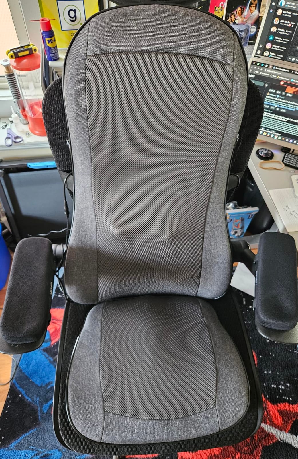 COMFIER Shiatsu Back Massager with Heat, 2D/3D Massage Chair Pad, 10 Nodes customer photo 1