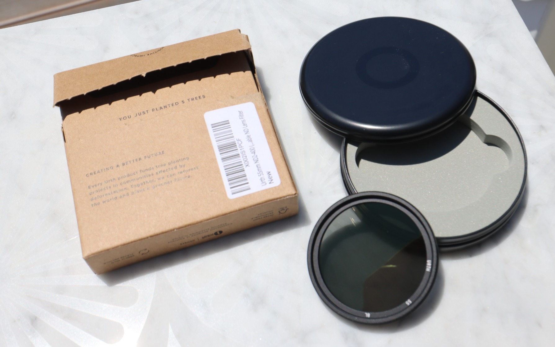Urth 39mm ND2-400 Variable ND Lens Filter customer photo 1