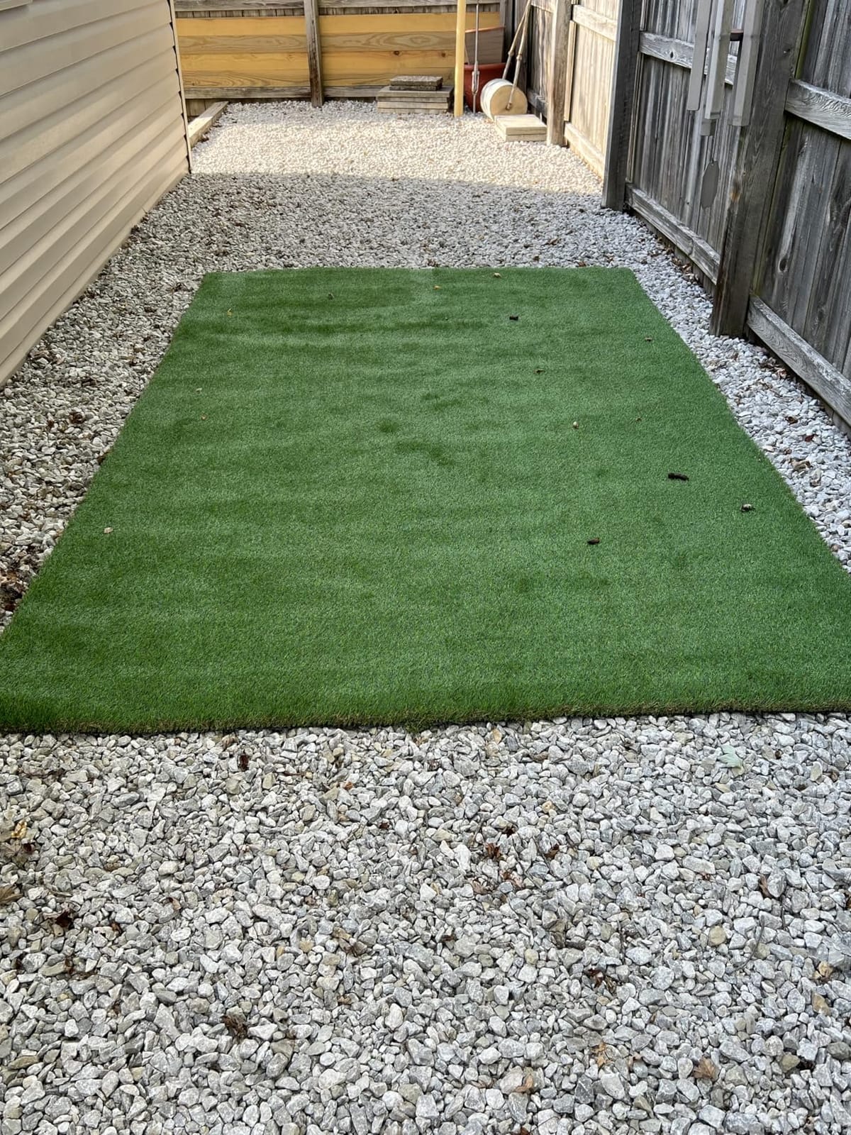 XLX TURF Realistic Artificial Grass Outdoor Rug 3FTX5FT Dog Turf Mat customer photo 1