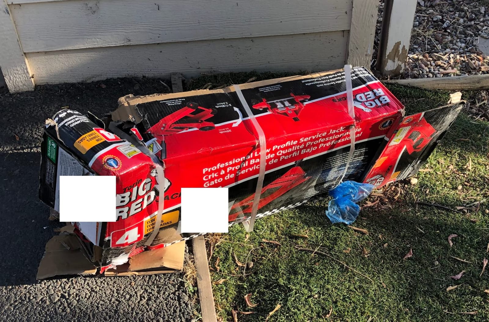 Big RED 4 Ton (8,000 lb) Hydraulic Low Profile Service Floor Jack customer photo 1