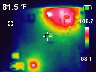Klein Tools TI250 Rechargeable Thermal Imaging Camera, Camera Displays Over 19,200 Pixels with 3 Color Palettes, High/Low Temperature Points customer photo 1
