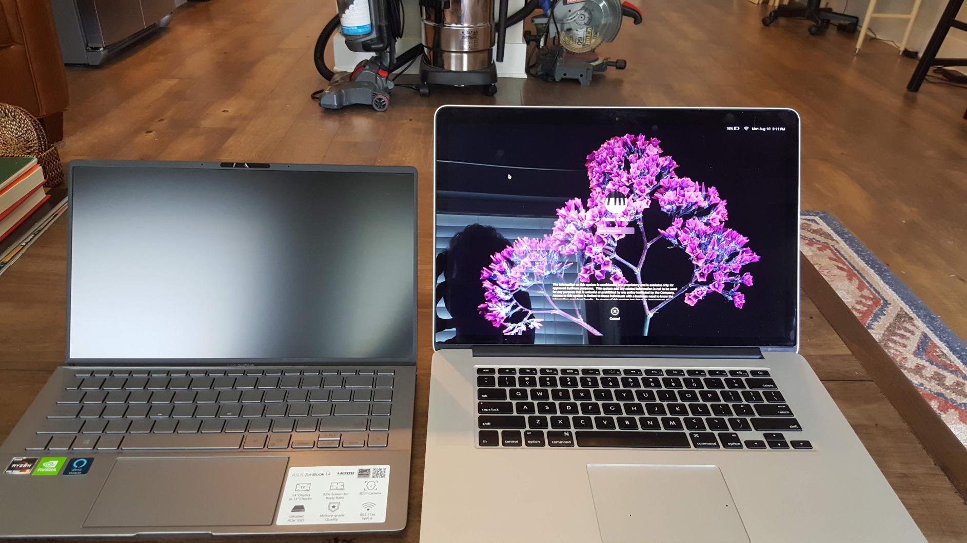 ASUS Zenbook 14 Laptop - AMD Ryzen 5-8GB RAM - GEFORCE MX350-256GB SSD - Win 10, Light Gray customer photo 1
