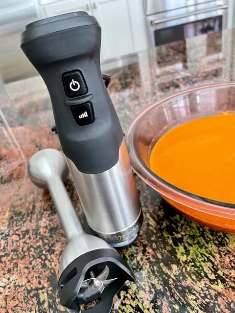 Vitamix 5-Speed Immersion Blender, 625-Watt Motor, Stainless Steel/Black | Professional-Grade Hand Blender, 5-Speed Control, One-handed Operation, Stainless Blades, 5-Foot Cord, Blend in Any Container customer photo 2