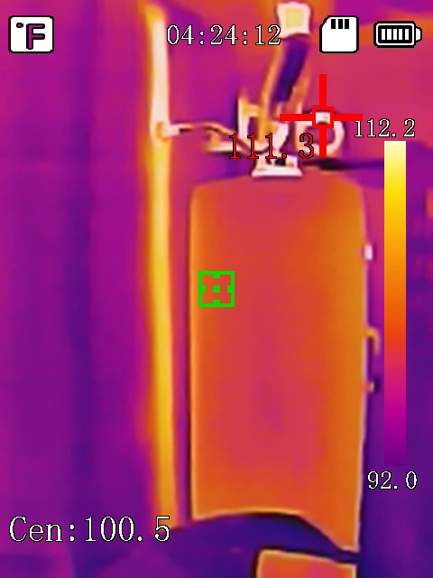 Amcrest Thermal Imaging Camera (256 x 192 Resolution), Commercial Thermal Imager, Handheld Thermal Camera, 49152 Pixels, Thermometer with 2.4