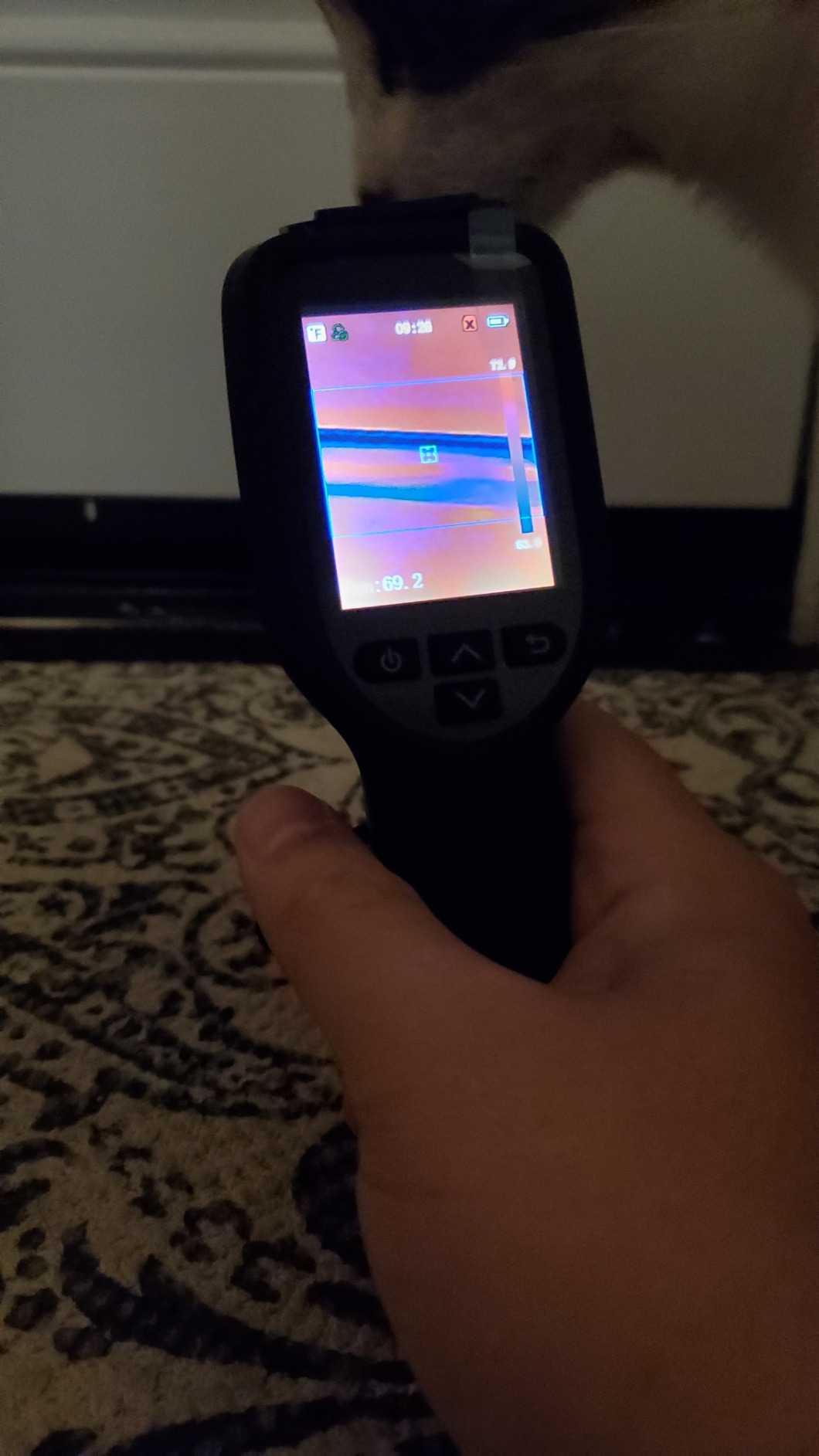 Amcrest Thermal Imaging Camera (256 x 192 Resolution), Commercial Thermal Imager, Handheld Thermal Camera, 49152 Pixels, Thermometer with 2.4