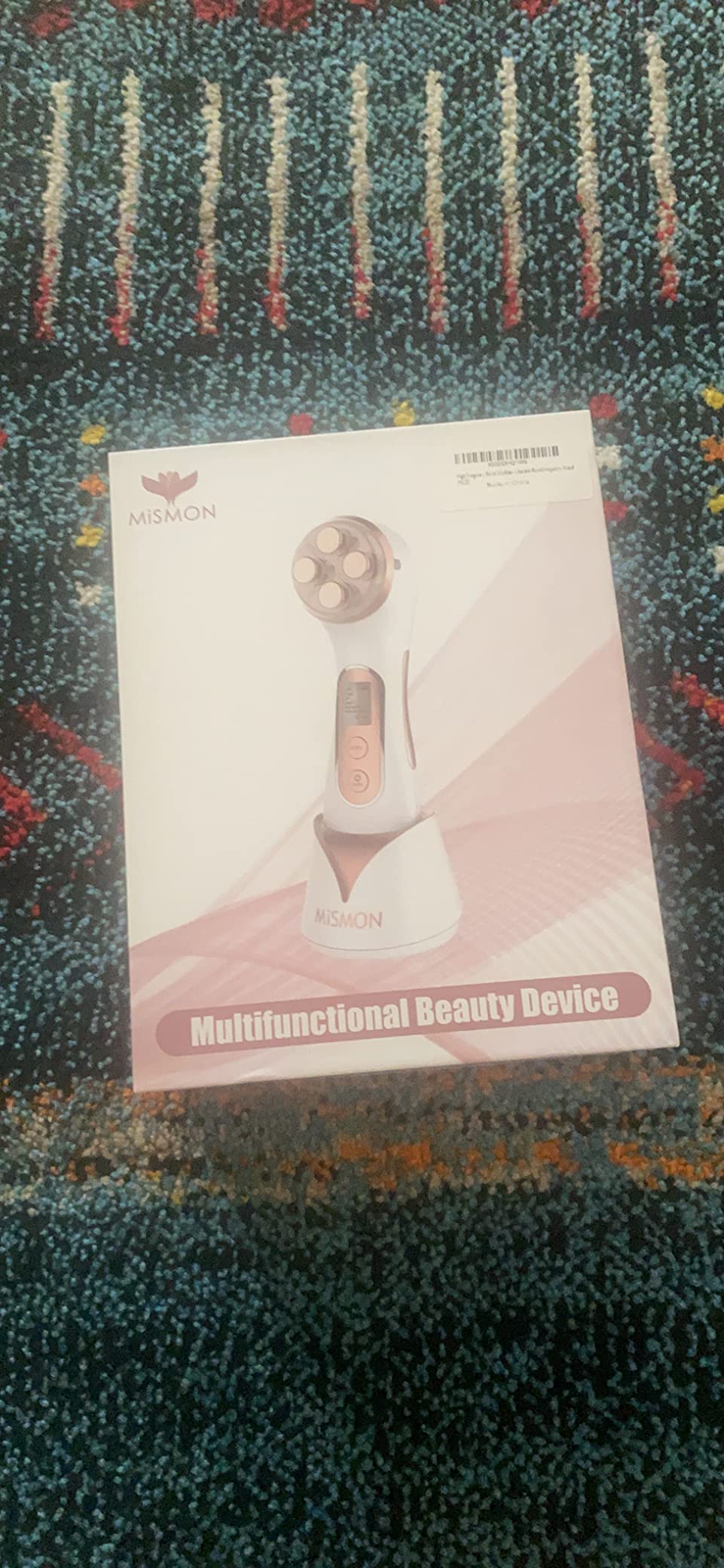 High Frequency Facial Machine 5 in 1 Facial Massager Micro-Current Recharable Facial Frequency Device customer photo 2