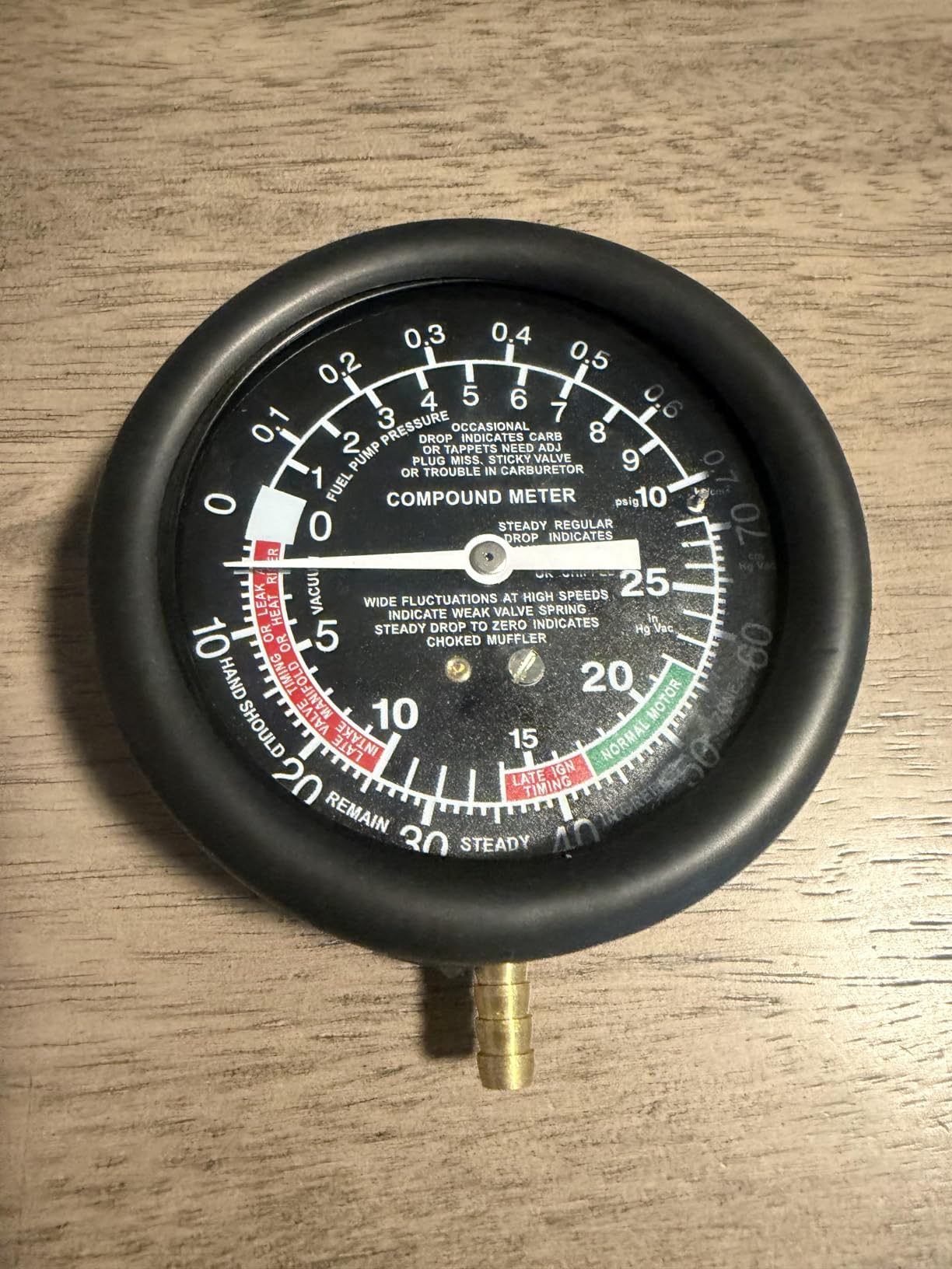 Hromee Fuel Pump and Vacuum Tester Gauge, Carburetor Pressure Diagnostics Leakage Tool Kit customer photo 1