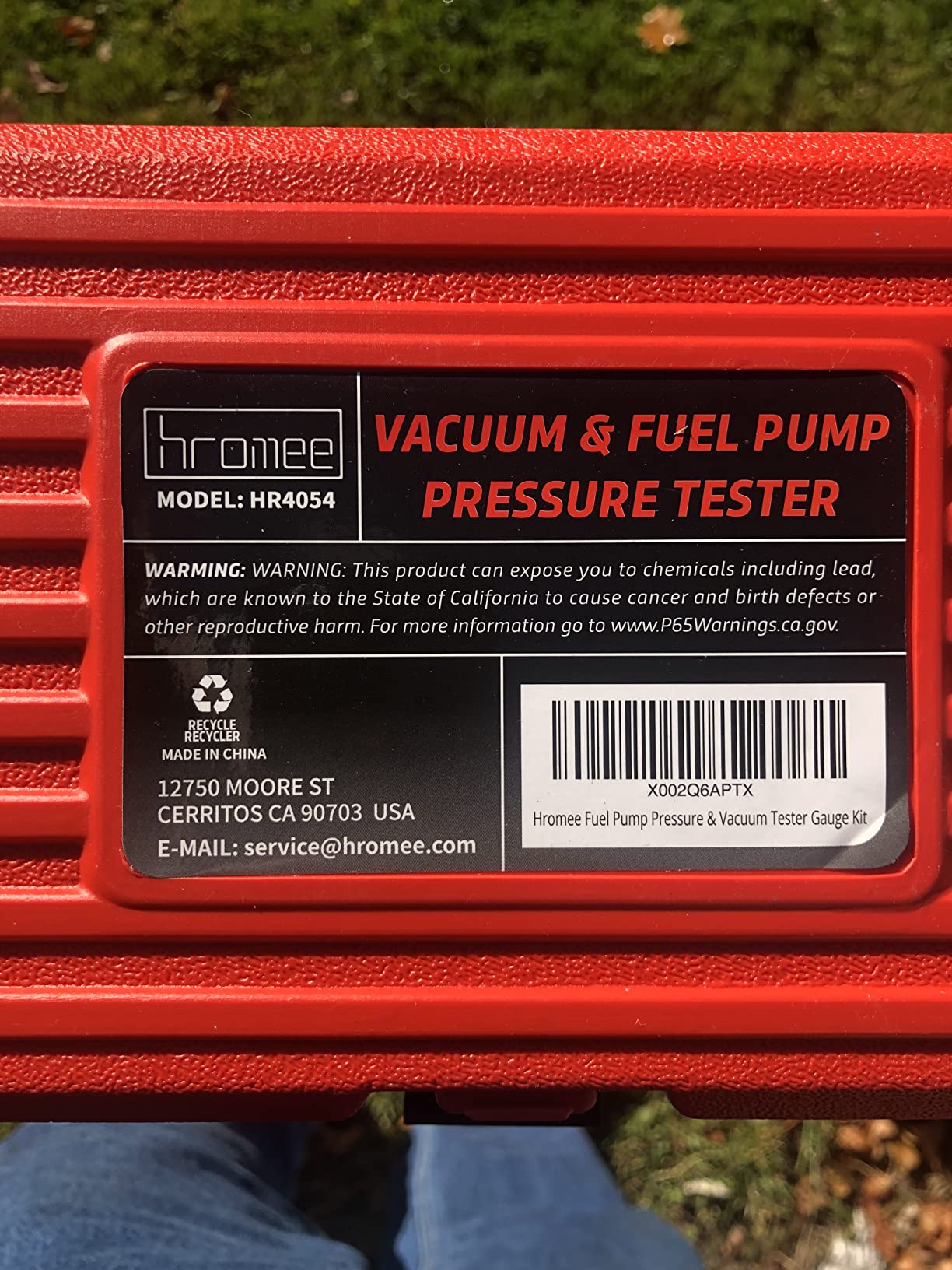 Hromee Fuel Pump and Vacuum Tester Gauge, Carburetor Pressure Diagnostics Leakage Tool Kit customer photo 2