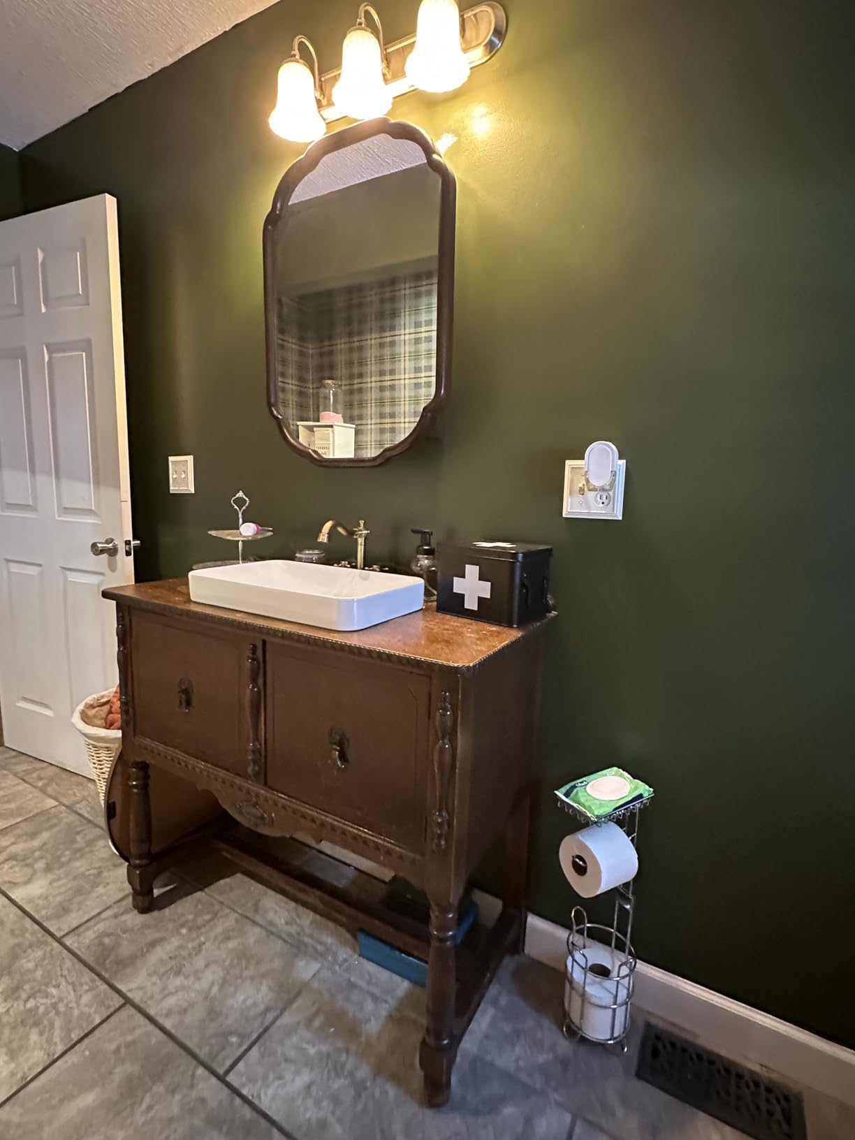 Round Bathroom Vessel Sink Bowl customer photo 2