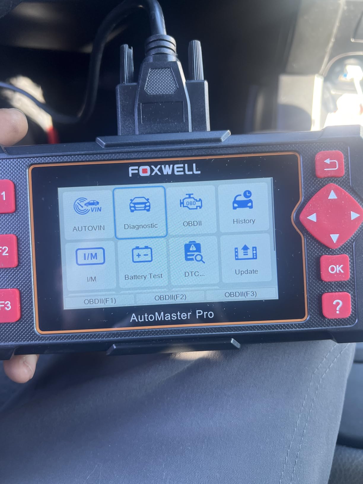 FOXWELL Car Scanner NT604 Elite OBD2 Scanner ABS SRS Transmission | Check Engine Code Reader for Cars and Trucks, Diagnostic Scan Tool with SRS Airbag, Automotive Diagnostic Tool with Live Data customer photo 1