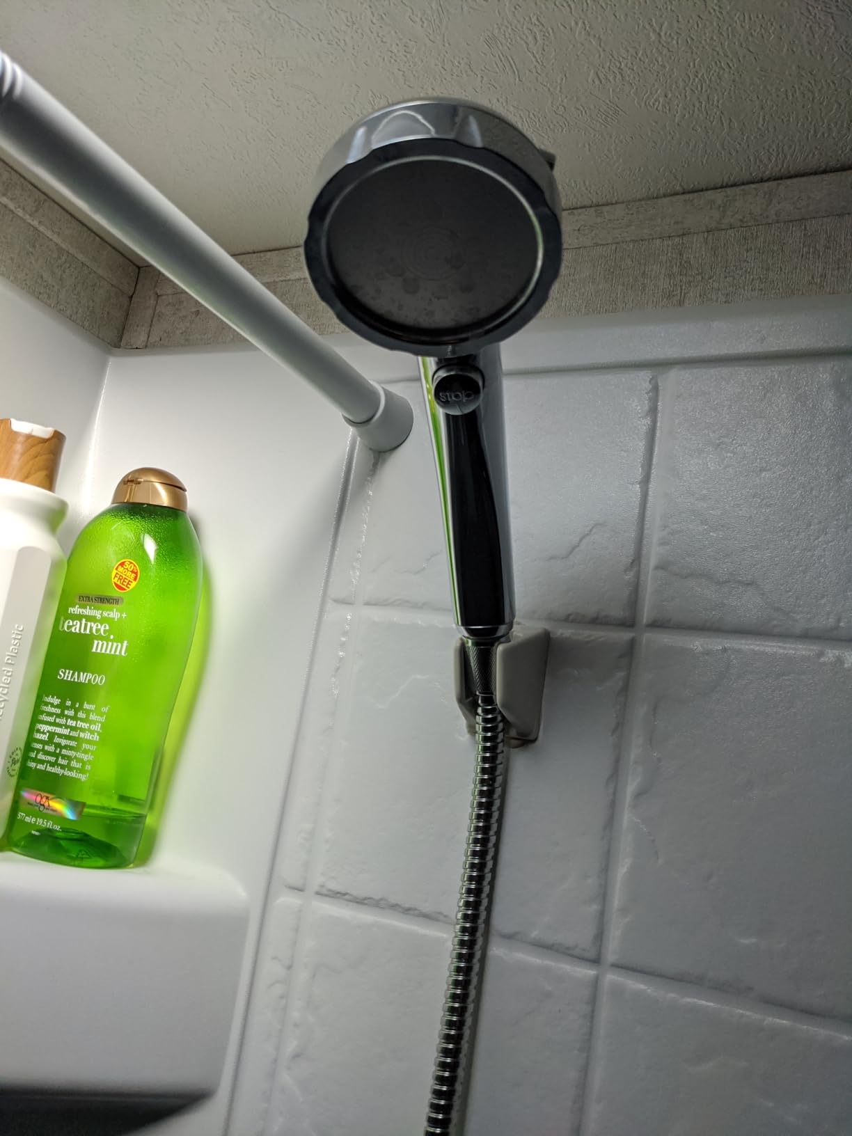 KAIYING High Pressure Handheld Shower Head with ON/OFF Pause Switch customer photo 2