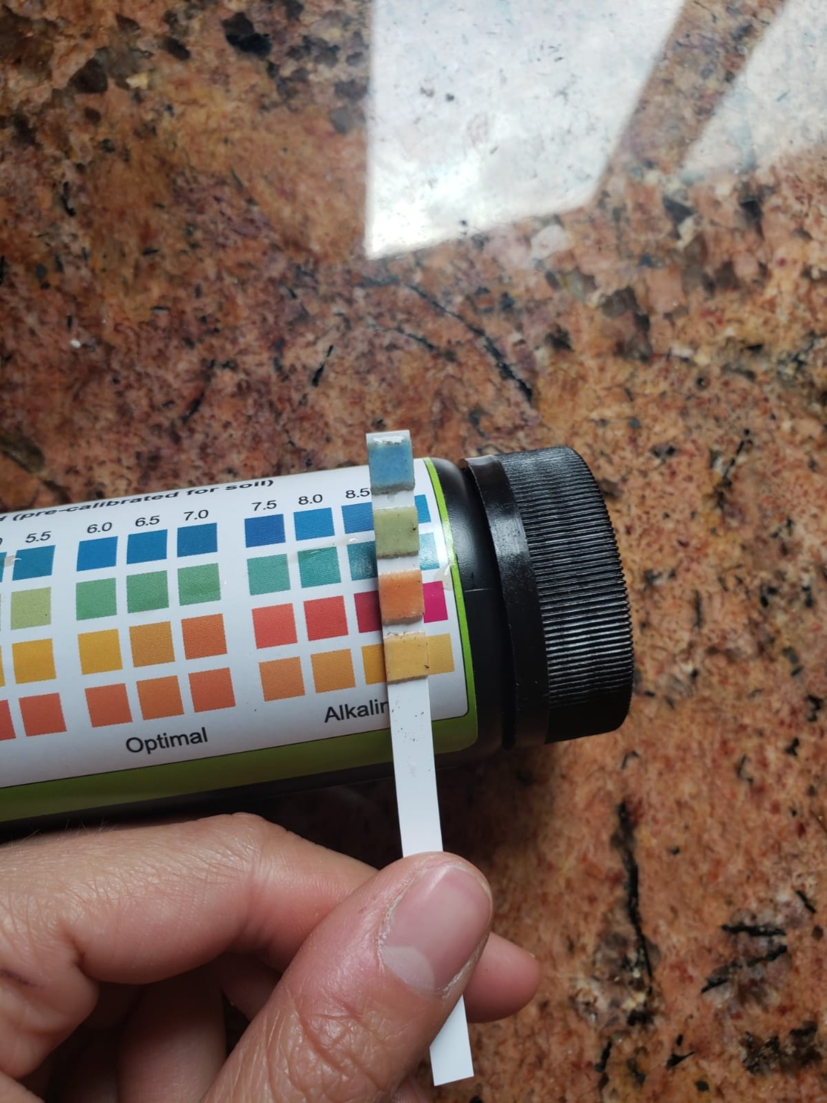 Soil Test Kit - 100 Soil pH Test Strips (3.5-9 Range) for Garden, Lawn & Indoor Plants - Easy At-Home Soil Testing customer photo 2
