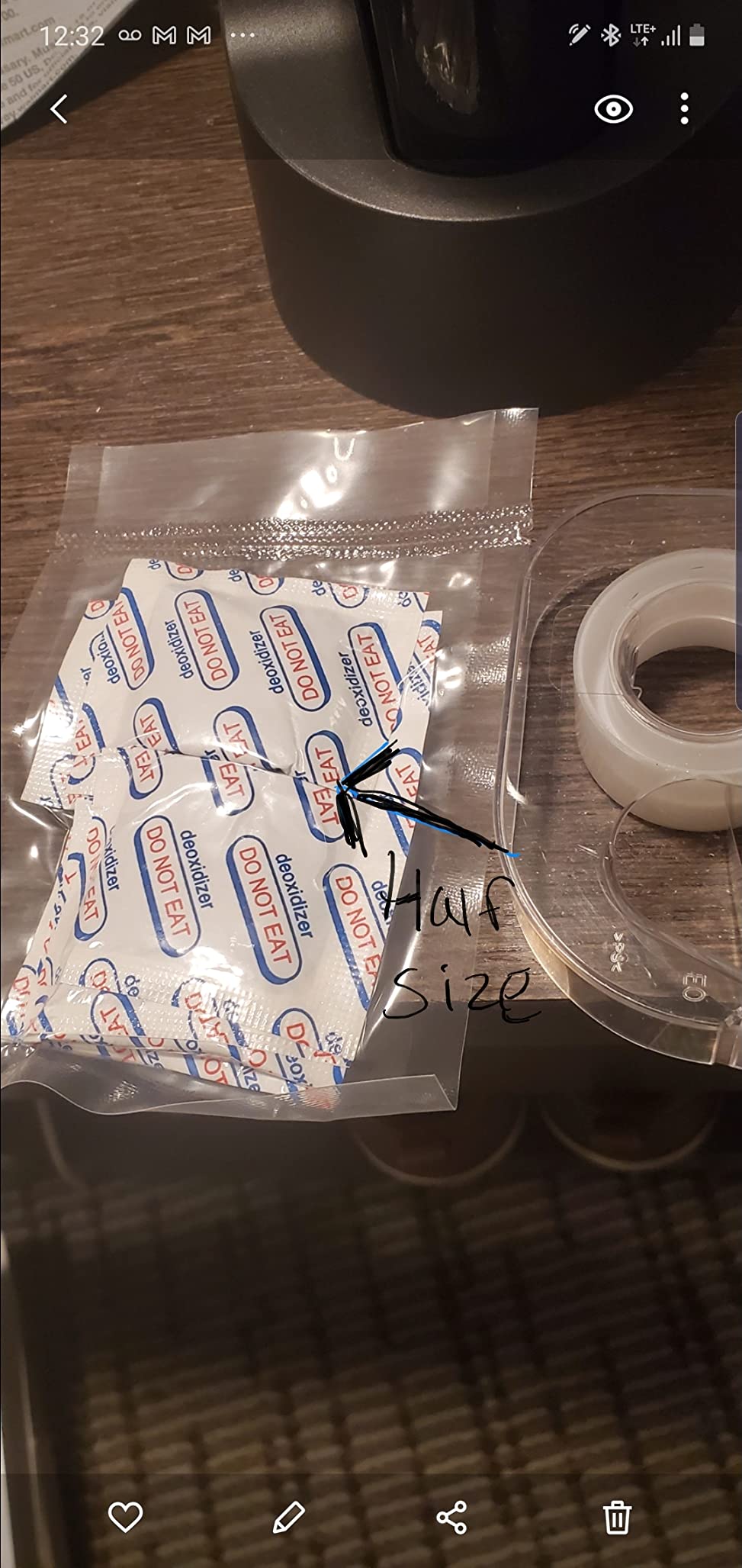 Wallaby 400cc Oxygen Absorbers for Long Term Food Storage 100 count (10х Packs of 10) Bulk - FDA Food Grade Packs for Vacuum Mylar Bag, Airtight Container Flour Sugar Cereal, Freeze Dryer & Dehydrator customer photo 2