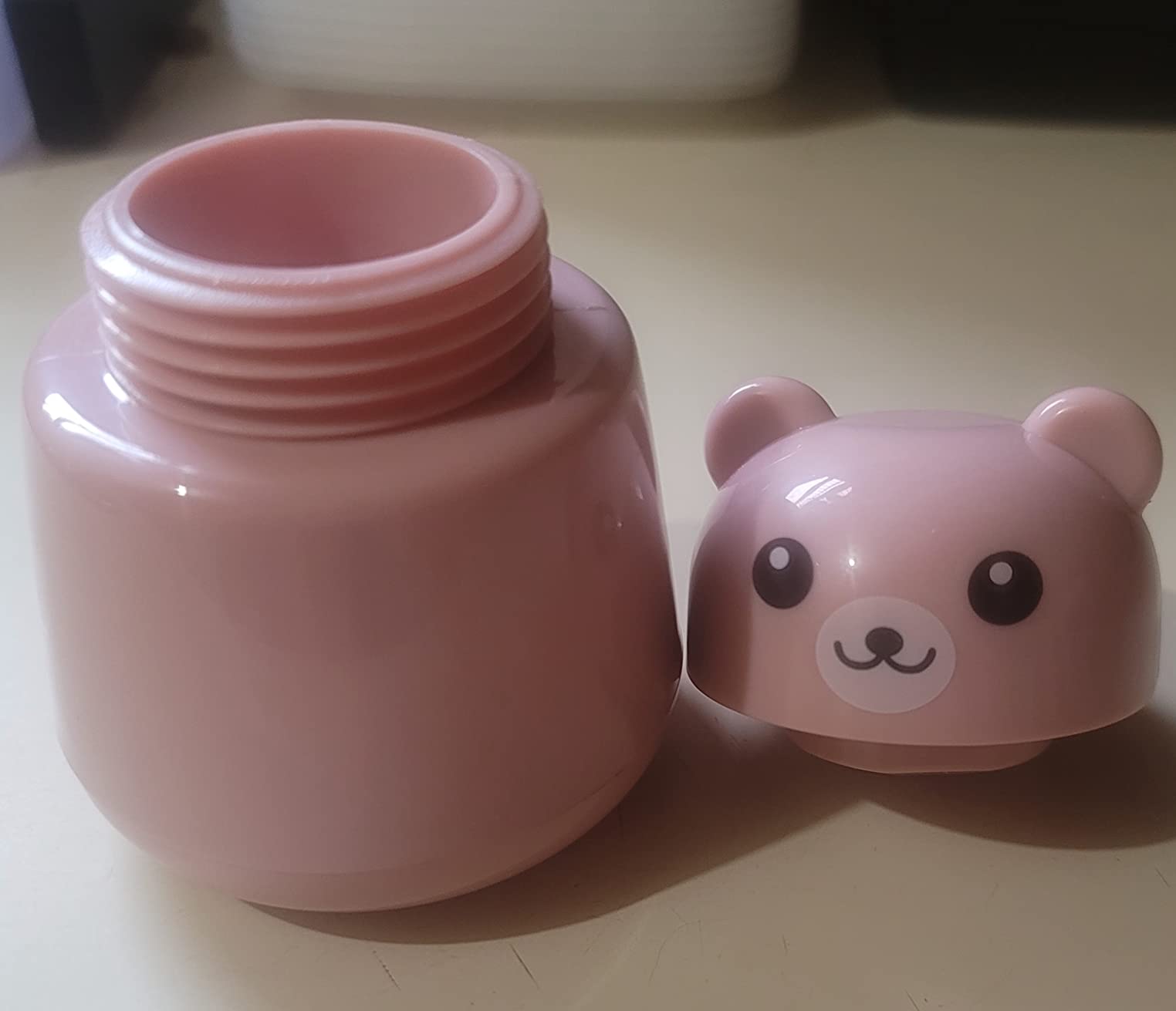 CoaGu Bear Pill Crusher for Elderly - FDA-Compliant Fine Powder, BPA-Free ABS, Easy Grip & Clean, Leakproof Portable Medicine Grinder customer photo 1