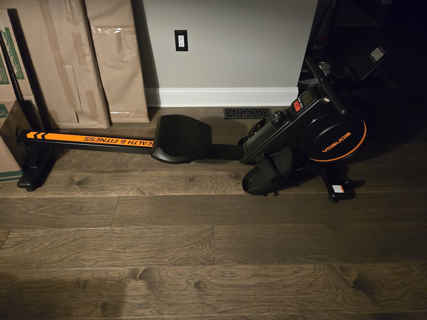 YOSUDA Rowing Machine for Home, Magnetic Rower with 16-Level Resistance | for Beginners to Athletes, Bluetooth, App Supported, LCD Monitor, and Comfortable Seat Cushion customer photo 1