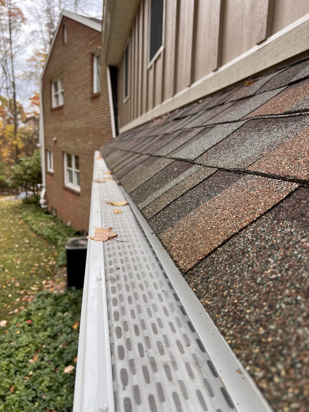 Micromesh Gutter Guards, 5 Inch, 100 FT, Stainless Mesh, White customer photo 2