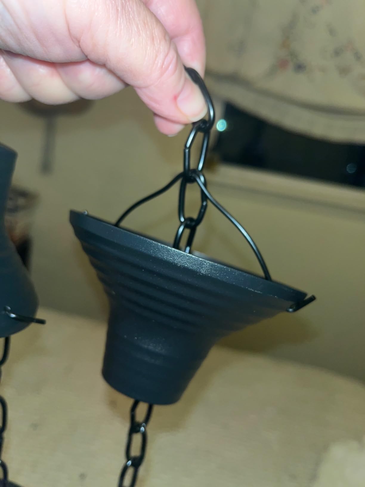 Rain Chains for Gutters Downspout Replacement Copper 8.5FT 12 Cups customer photo 1