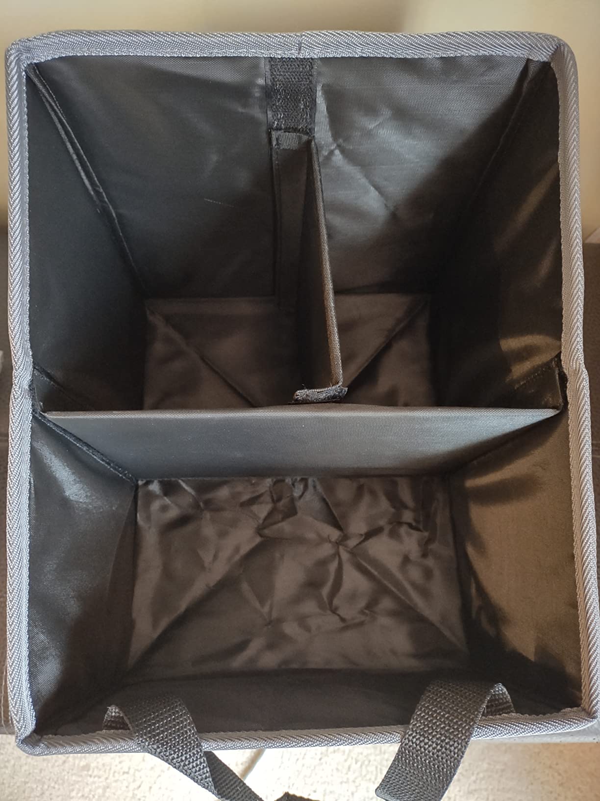 Car Seat Organizer - Backseat Car Organizer with Cup Holders, Car Storage Organization for Front Back Passenger Seat, Road Trip Essentials Kids for Travel Car Accessories, Black customer photo 2